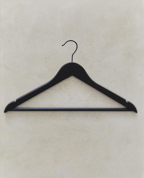 LACQUERED WOODEN HANGER (SET OF 3)