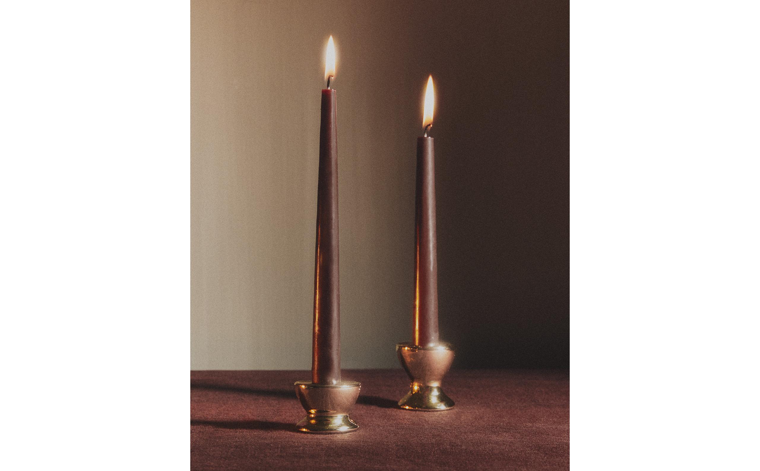 クリスマス メタリック ポーセリン キャンドルホルダー | Zara Home