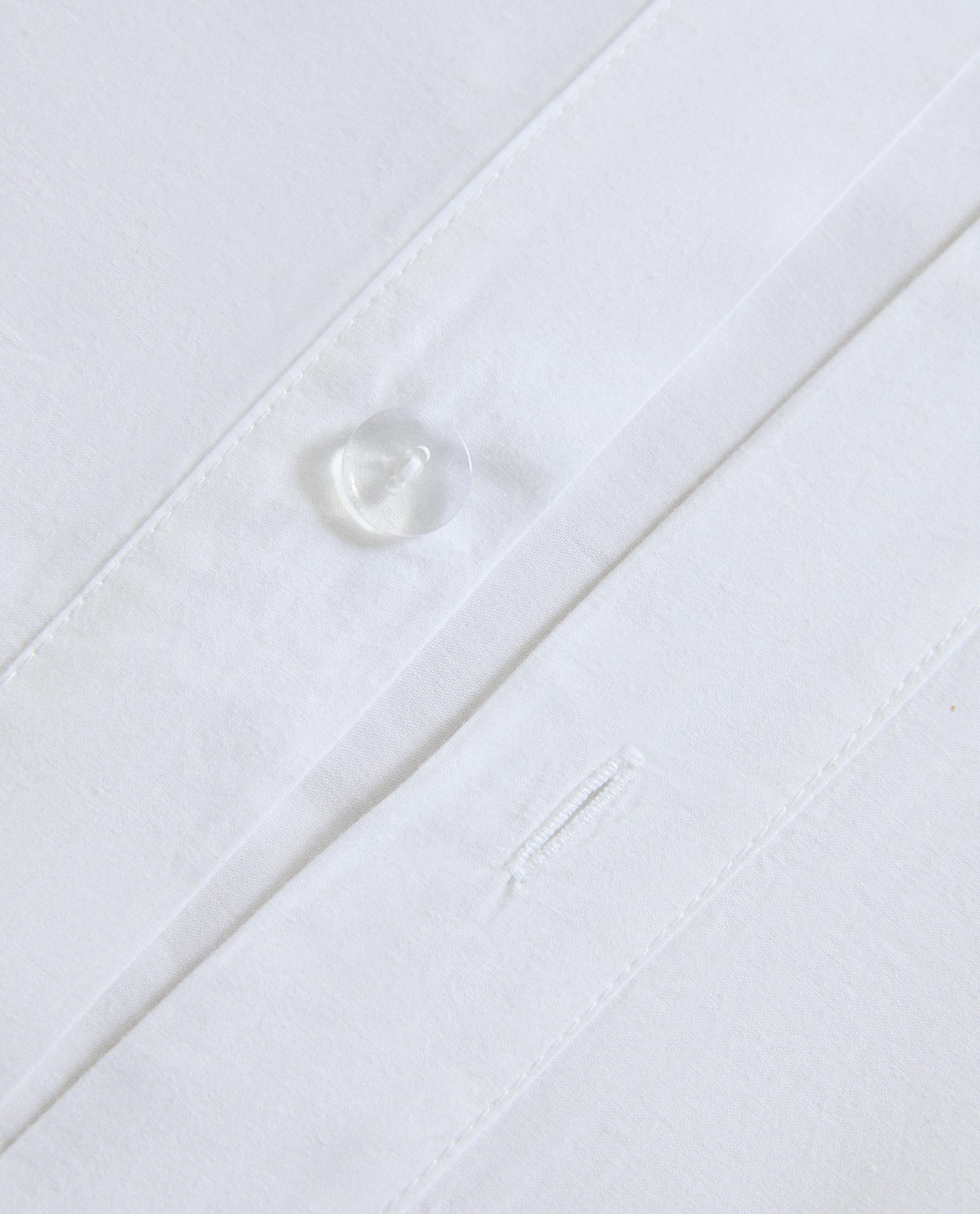 COTTON DUVET COVER WITH LINEN BORDER product thumbnail 2