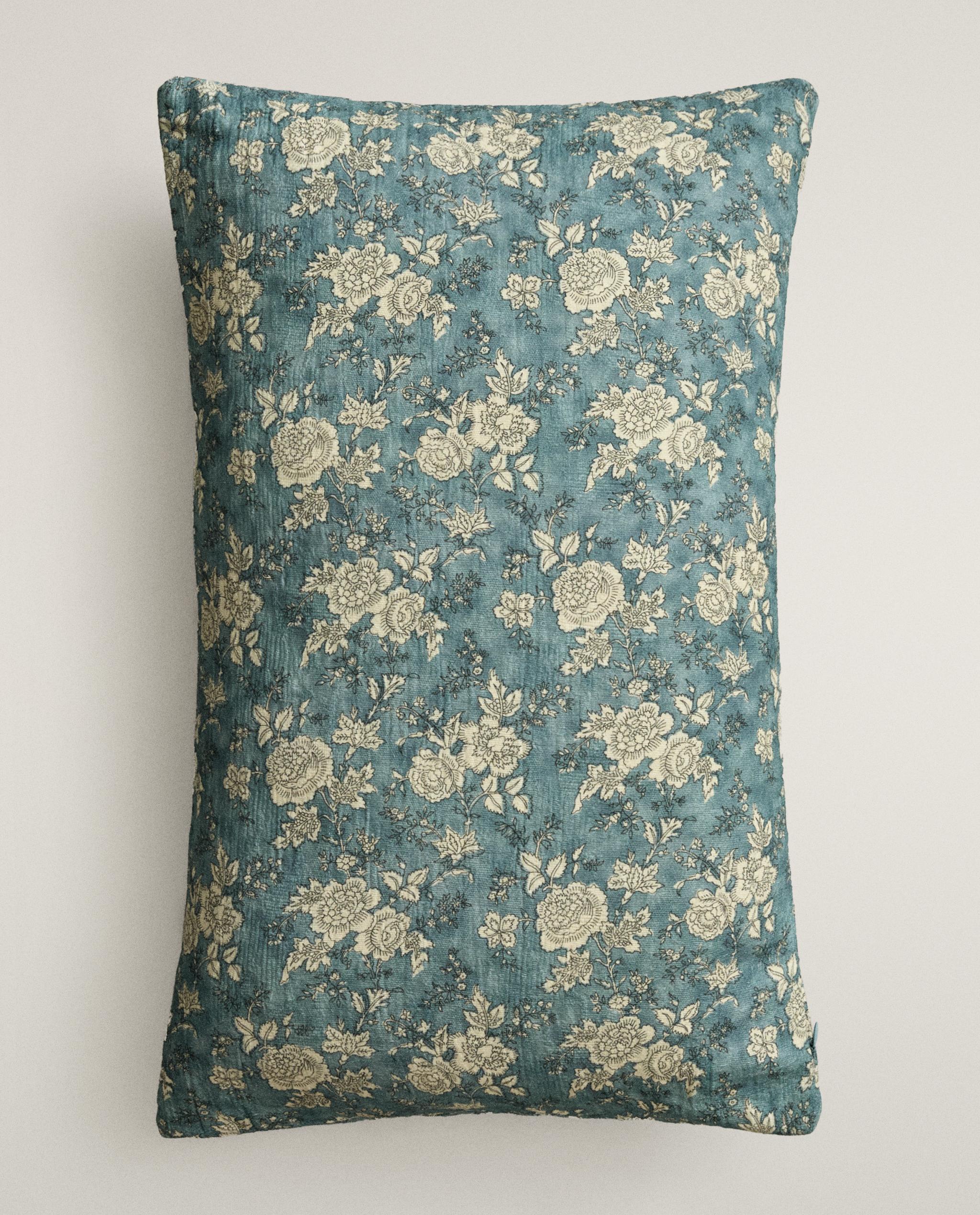 FLORAL PRINT CUSHION COVER product thumbnail 4