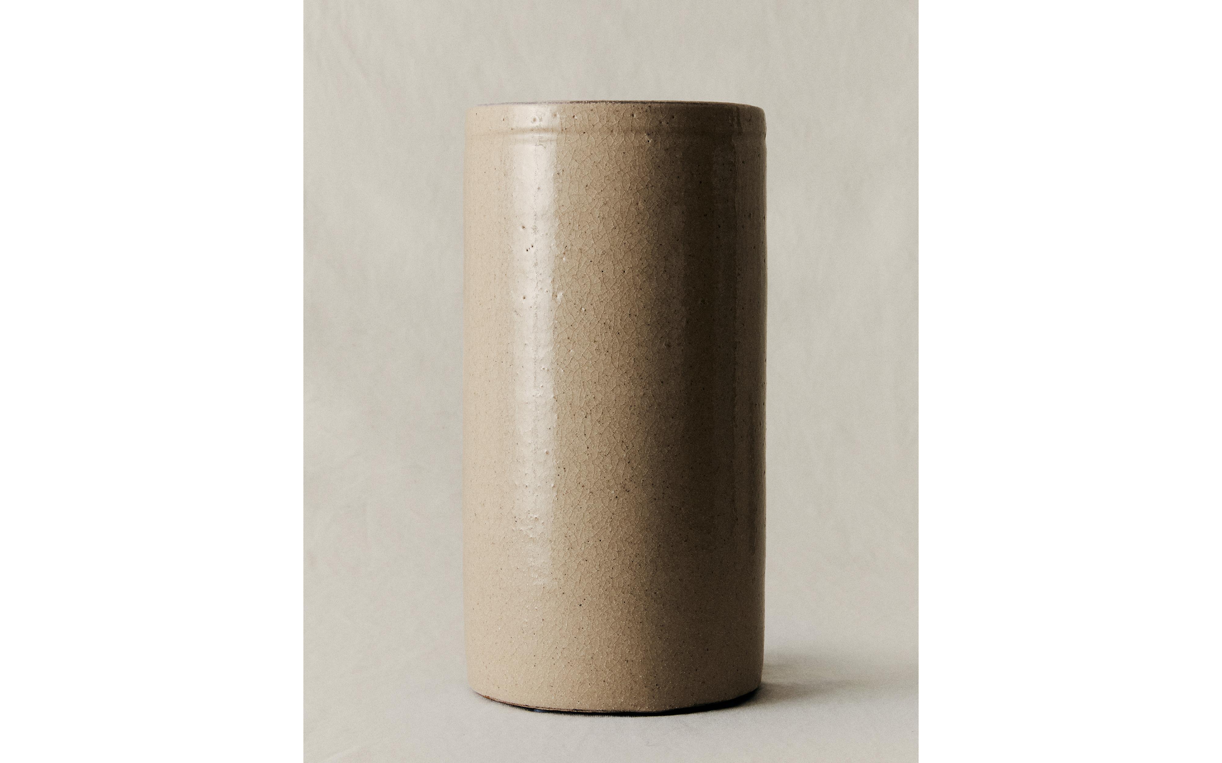 CYLINDRICAL CERAMIC VASE product thumbnail 9