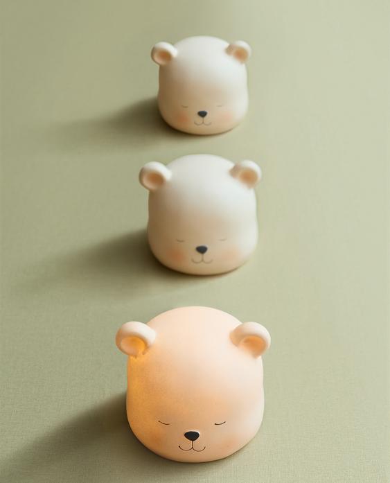 ABAJUR DE PRESENÇA INFANTIL COM URSO ABAJUR DE PRESENÇA INFANTIL COM URSO