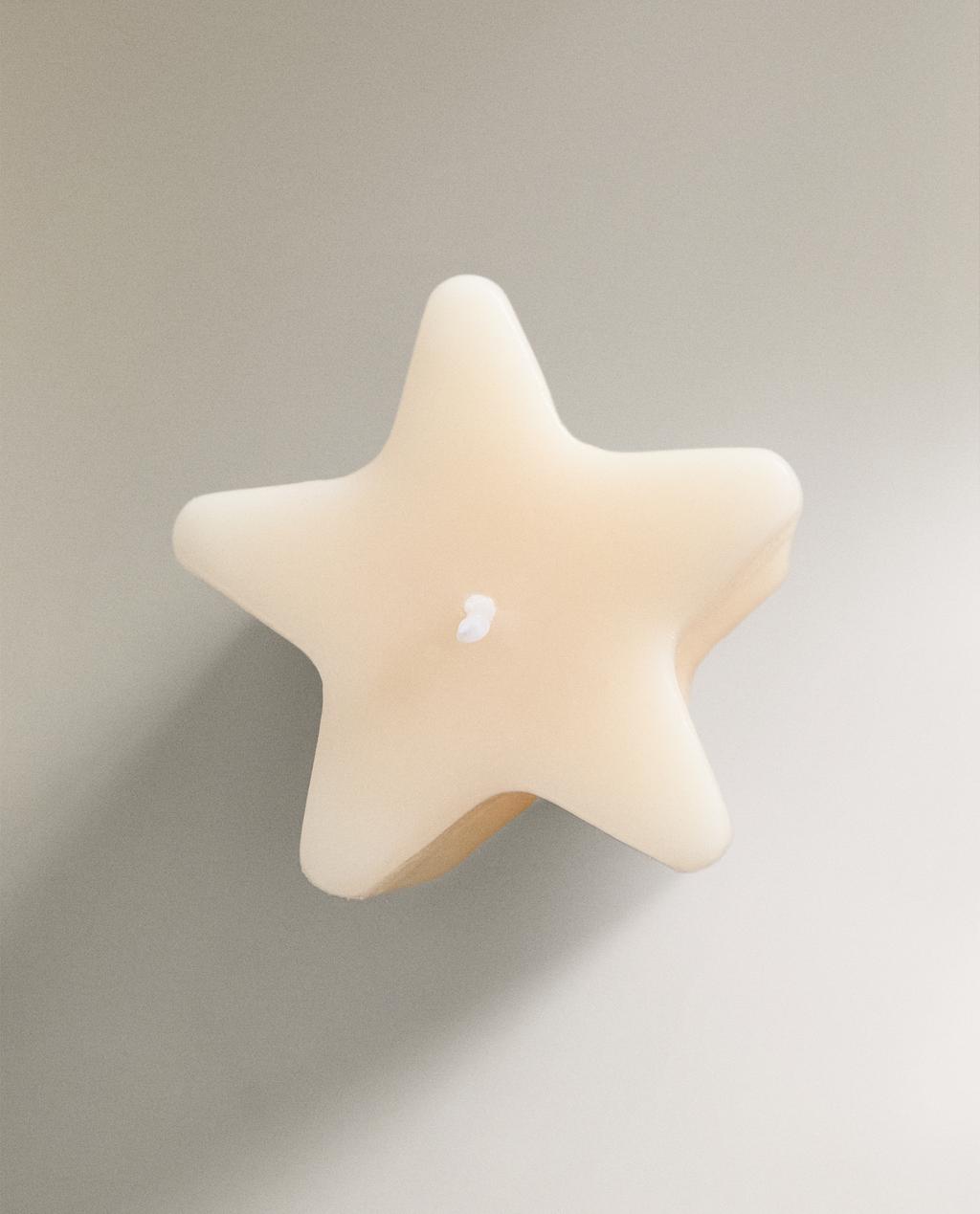 TALL CHRISTMAS STAR CANDLE