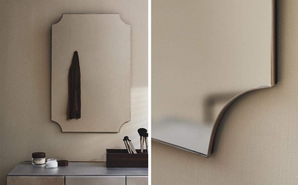 SPEGEL MED SILVERKANT SPEGEL MED SILVERKANT