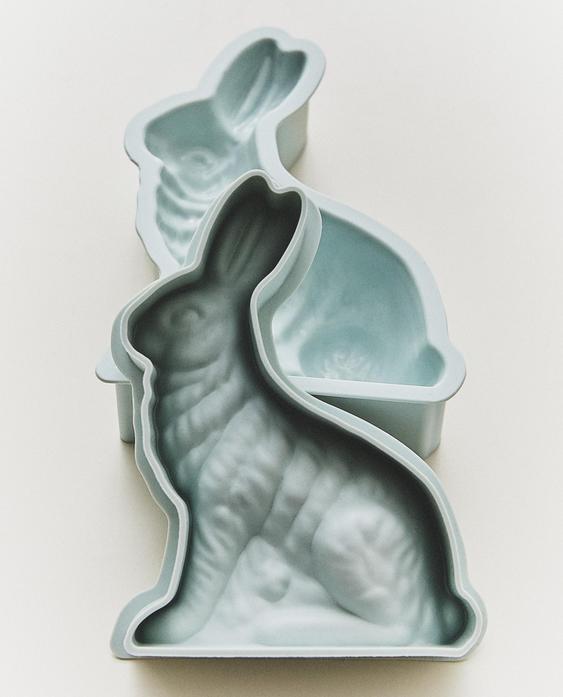 طقم قوالب مخبوزات على شكل أرنب (طقم 2 قطعة)