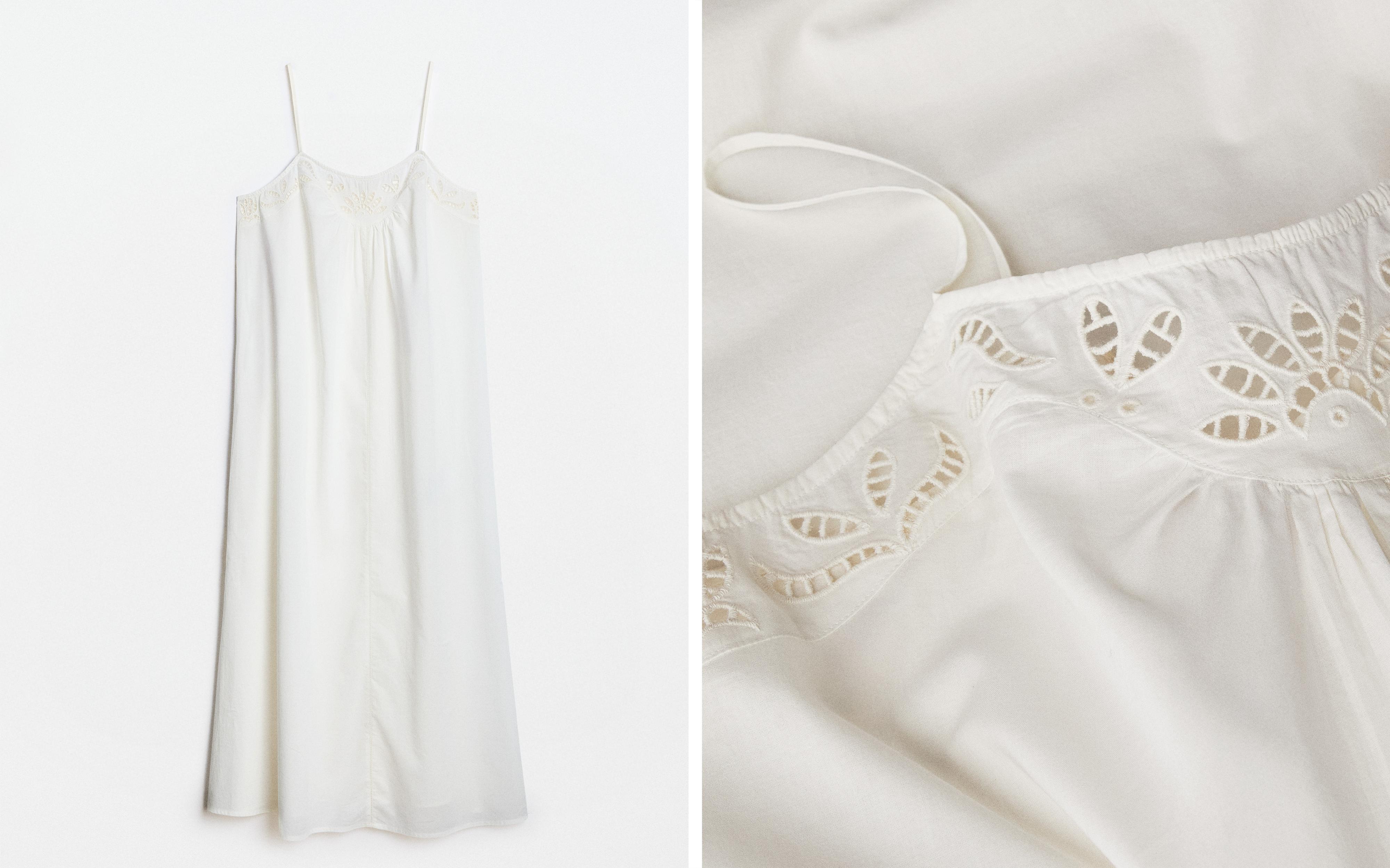 EMBROIDERED COTTON NIGHTDRESS product thumbnail 9