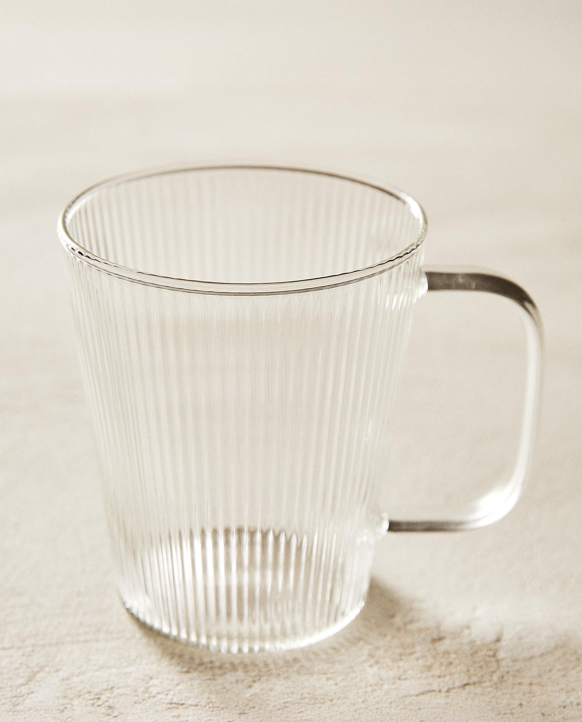 ライン ボロシリケイトガラス マグカップ | Zara Home 日本/Japan