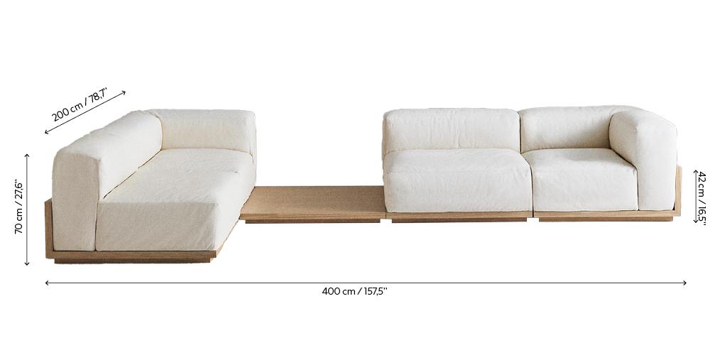 SOFA 02 | LEFT CORNER MODULE | Zara Home United States of