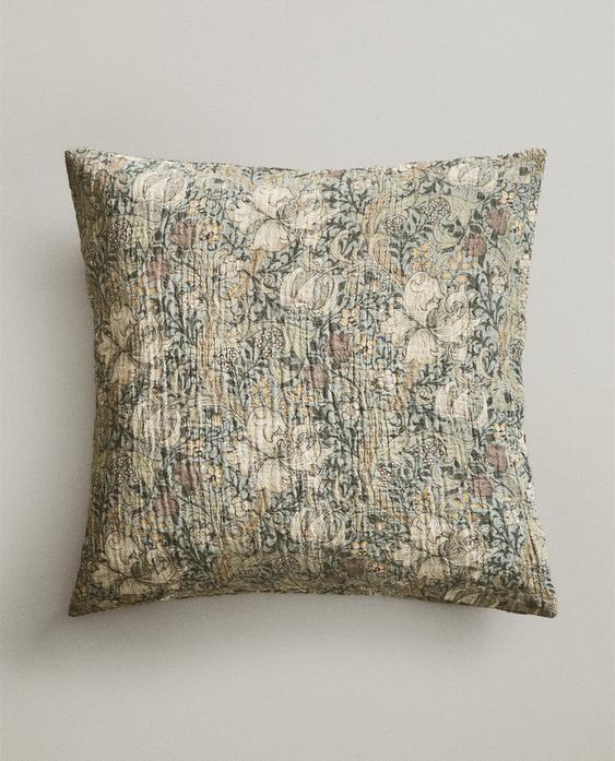 HOUSSE DE COUSSIN FEUILLES MORRIS & CO.