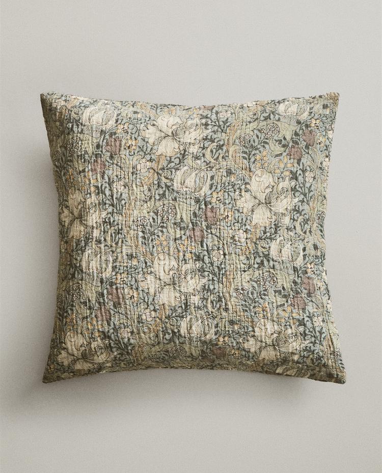 HOUSSE DE COUSSIN FEUILLES MORRIS & CO.