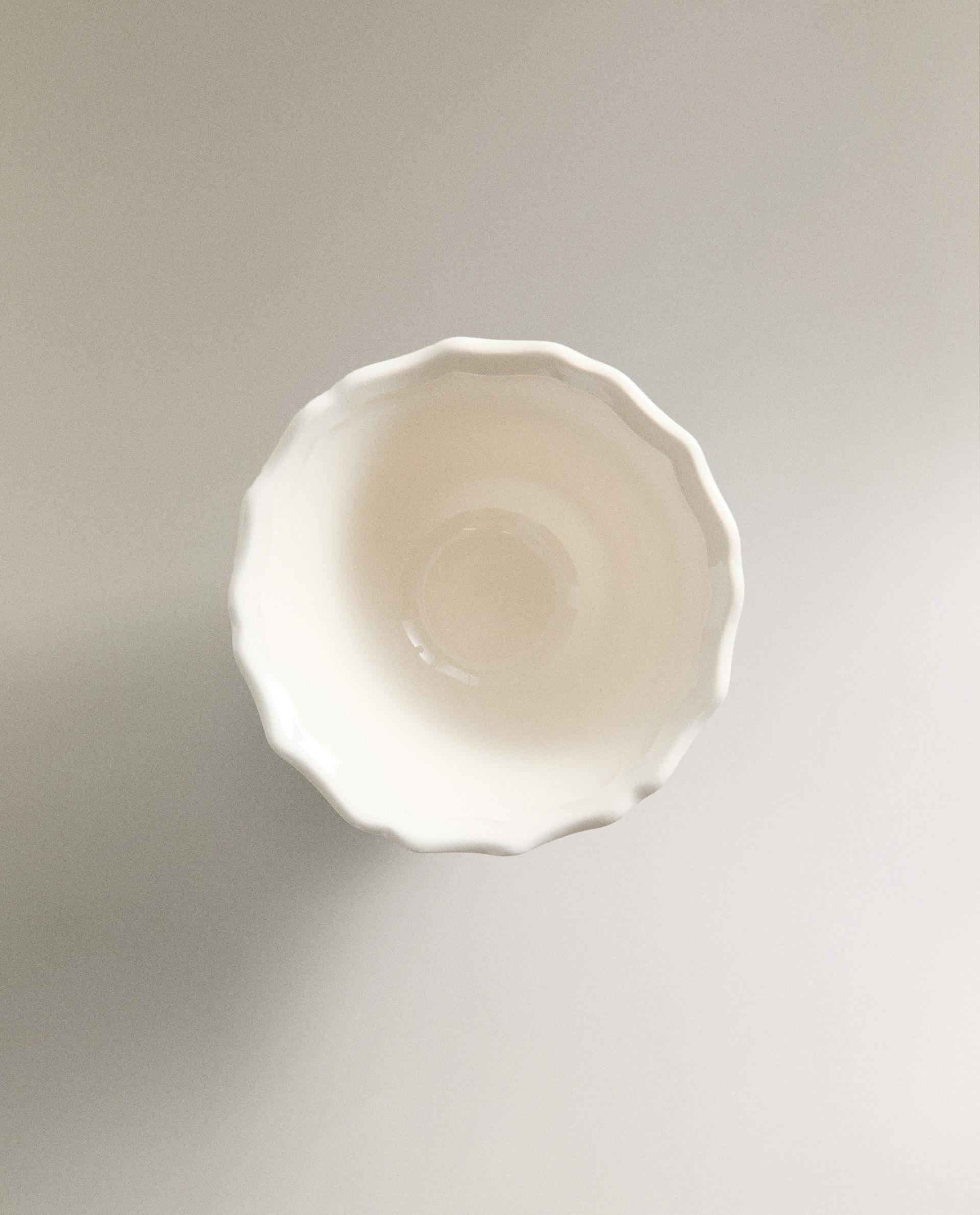 EARTHENWARE SNACK BOWL
