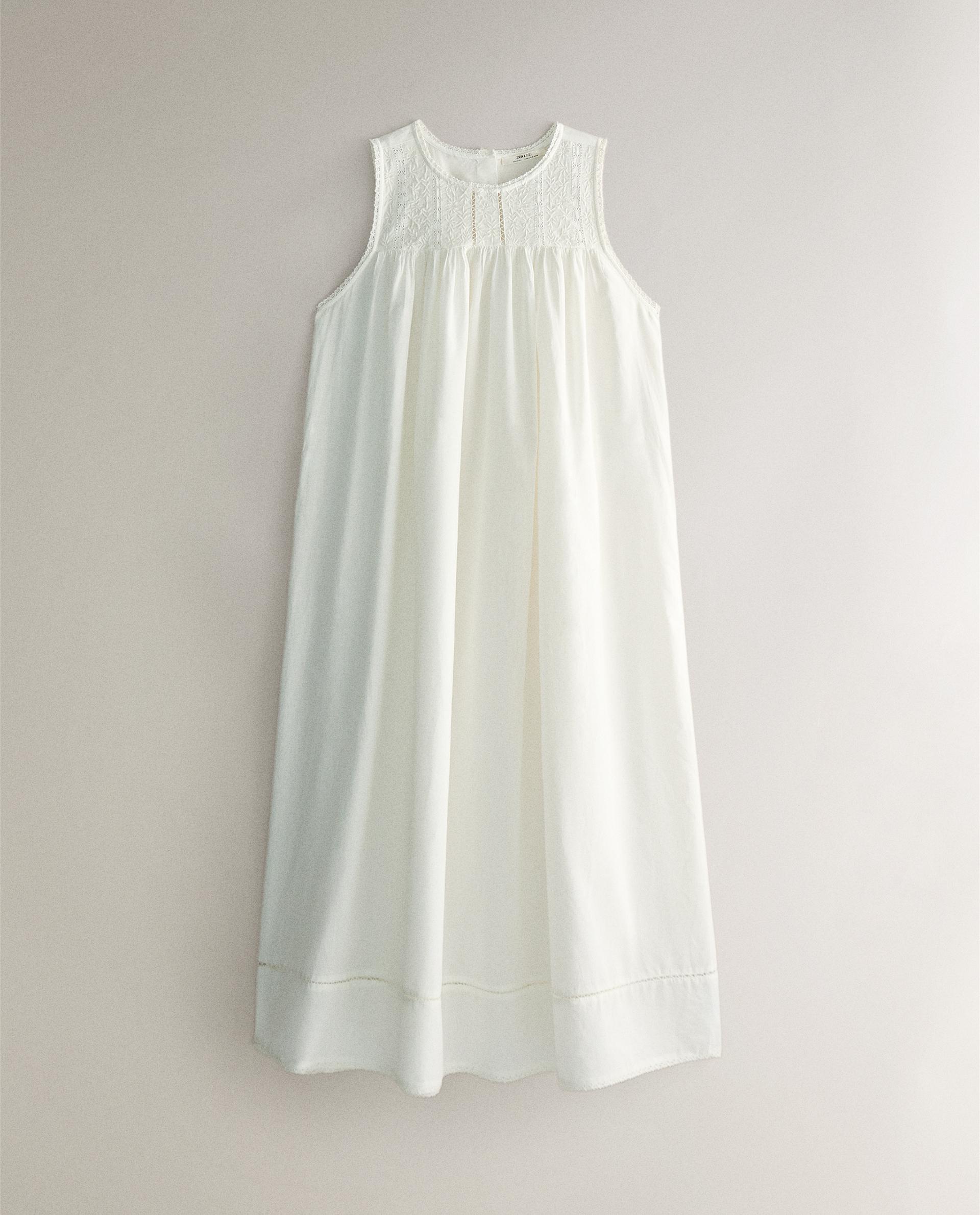 EMBROIDERED NIGHTDRESS Zara Home United Kingdom