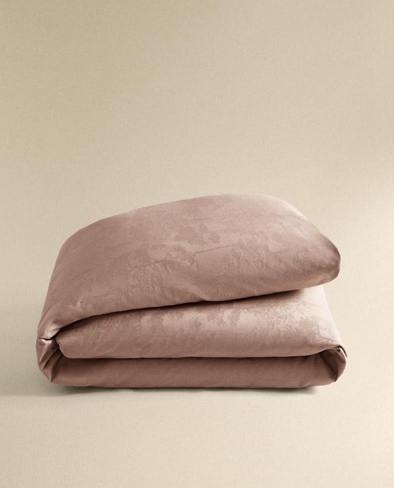 SATEEN JACQUARD DUVET COVER