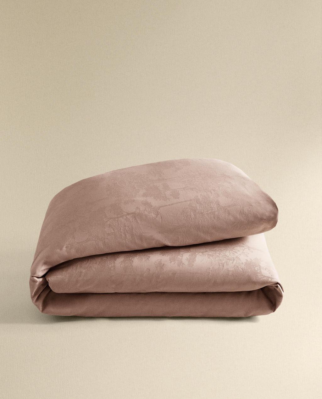 HOUSSE DE COUETTE SATIN JACQUARD