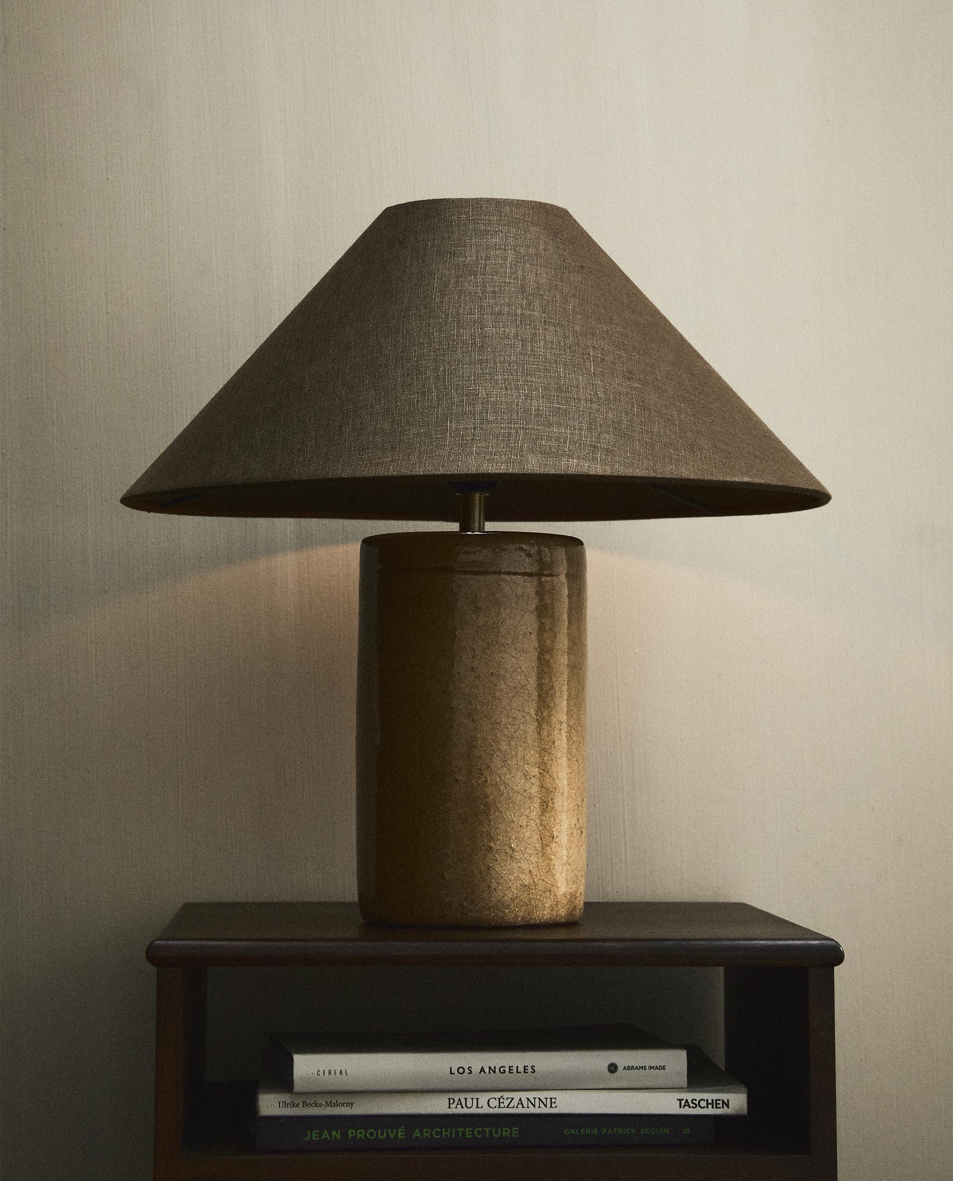 TABLE LAMP WITH STONEWARE BASE product thumbnail 12