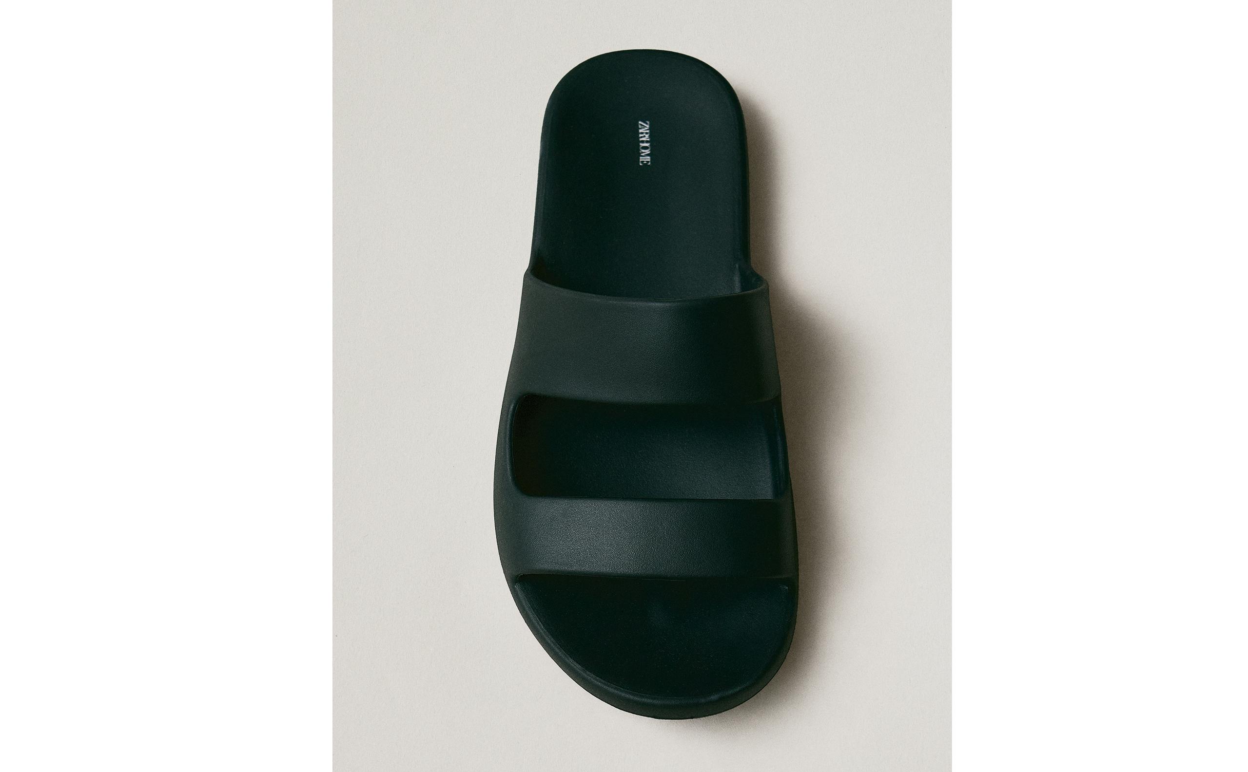 RUBBERISED FLAT SANDALS product thumbnail 9