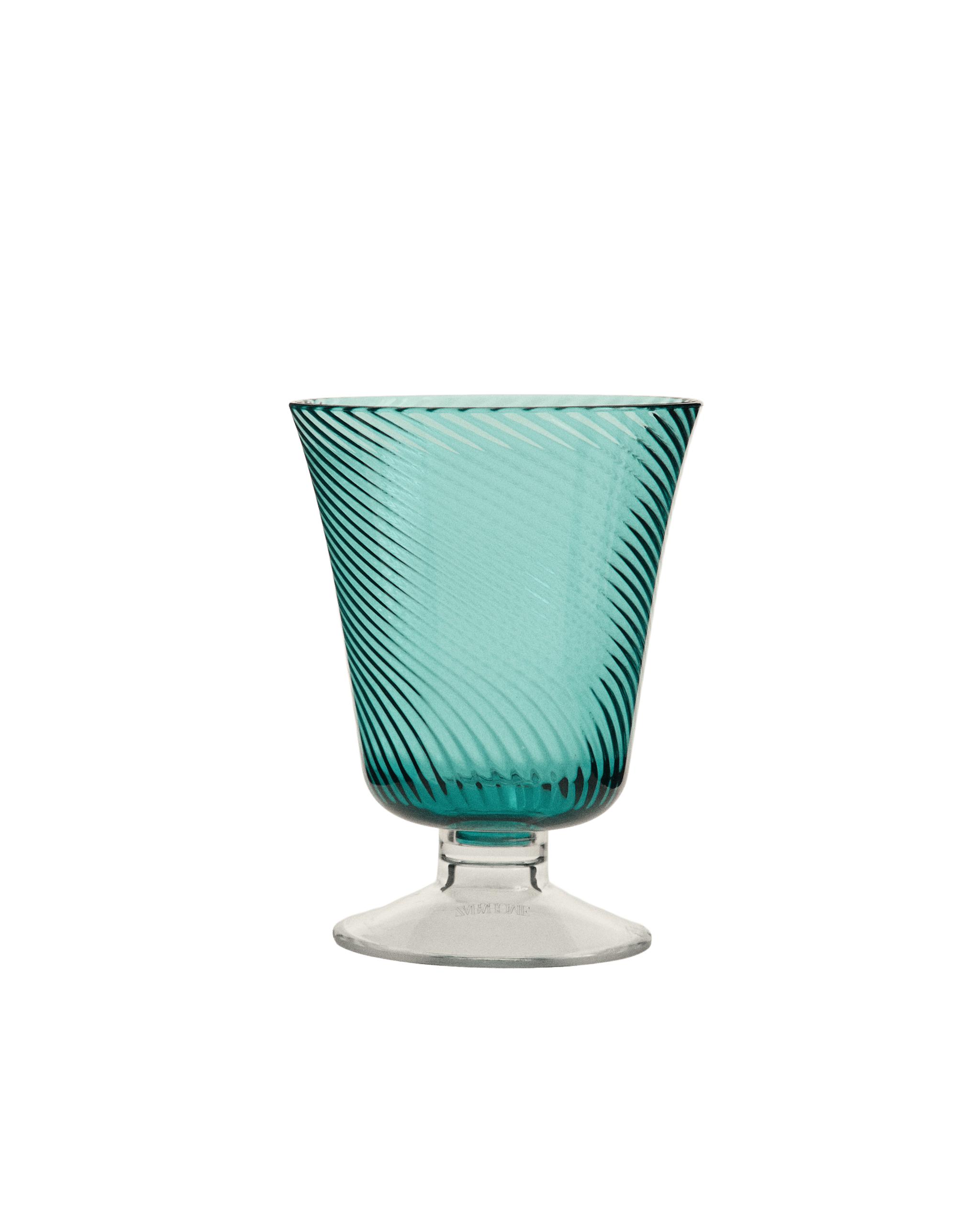 ACRYLIC WINE GLASS WITH LINEAR DESIGN product thumbnail 5