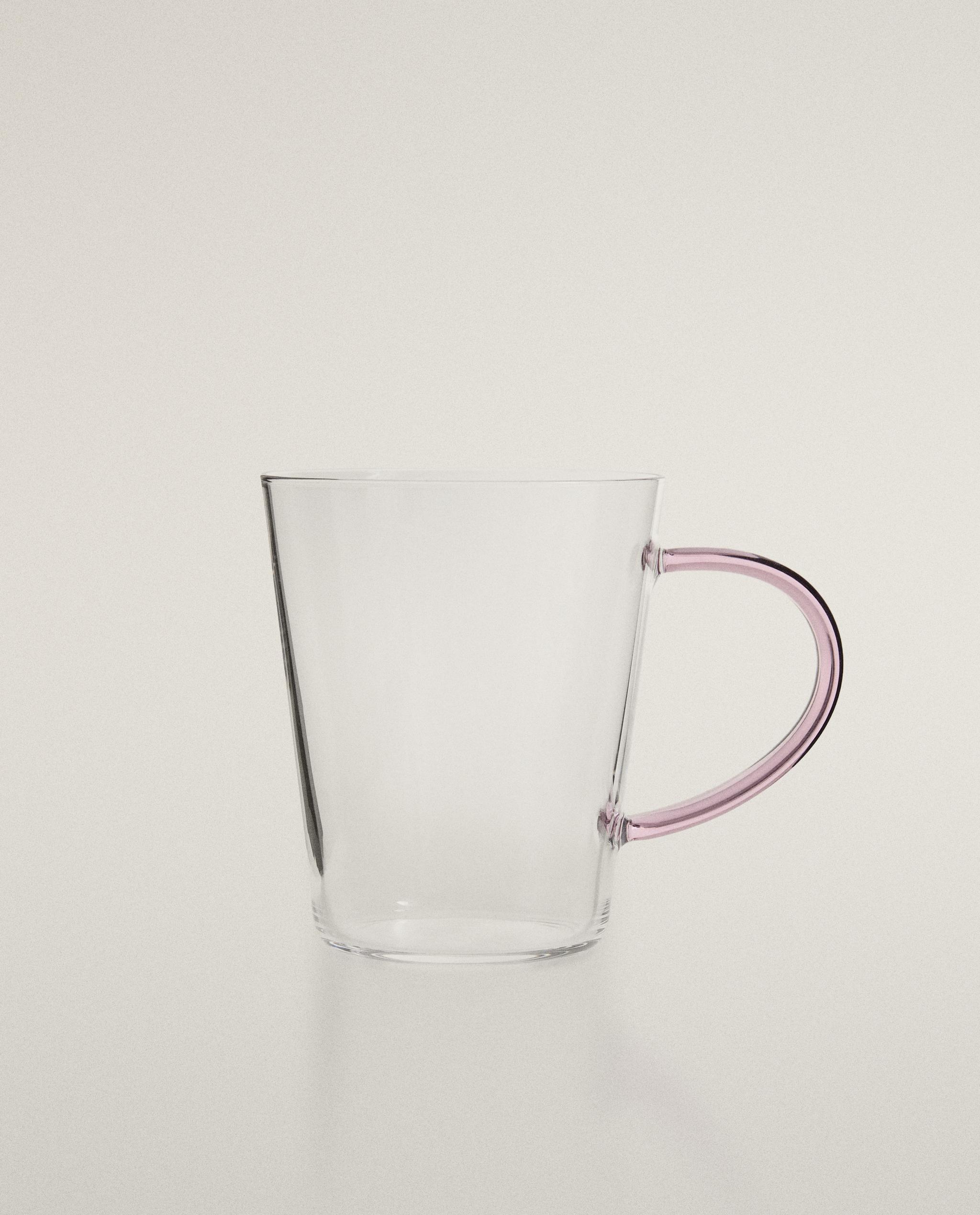 BOROSILICATE GLASS MUG WITH COLOURED HANDLE product thumbnail 16