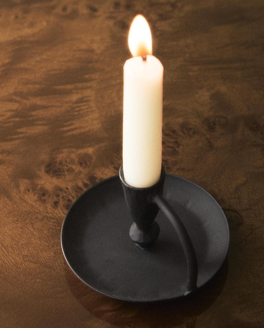 Zara Home Dəstəkli dəmir şamdan