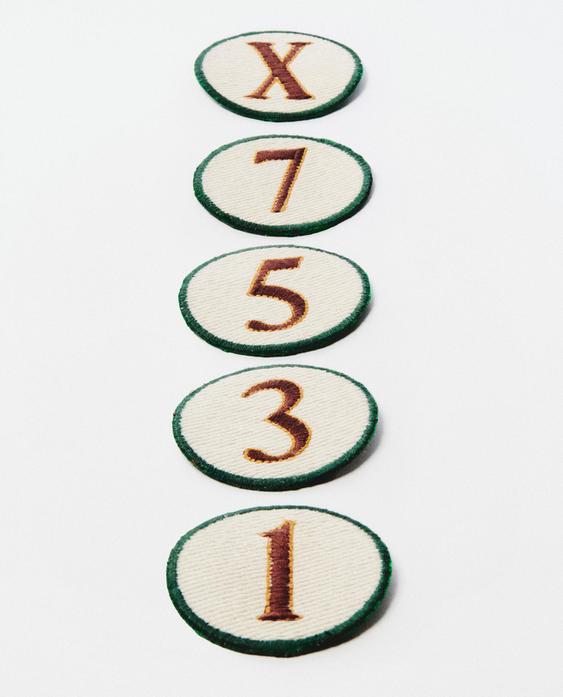 COTTON NUMBER PATCH