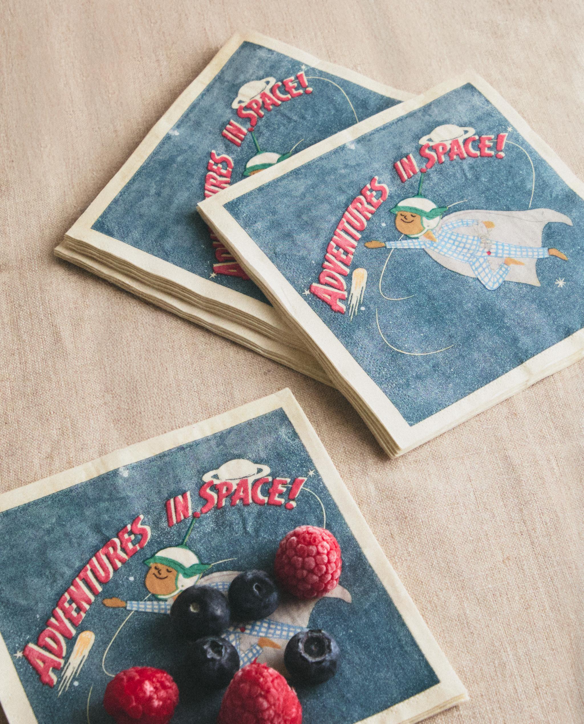 CHILDREN'S SPACE PAPER NAPKINS product thumbnail 8