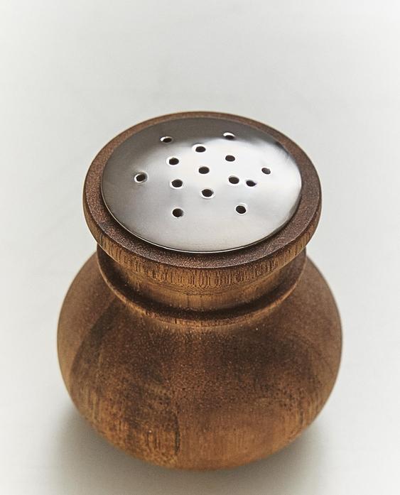 WOODEN SALT SHAKER