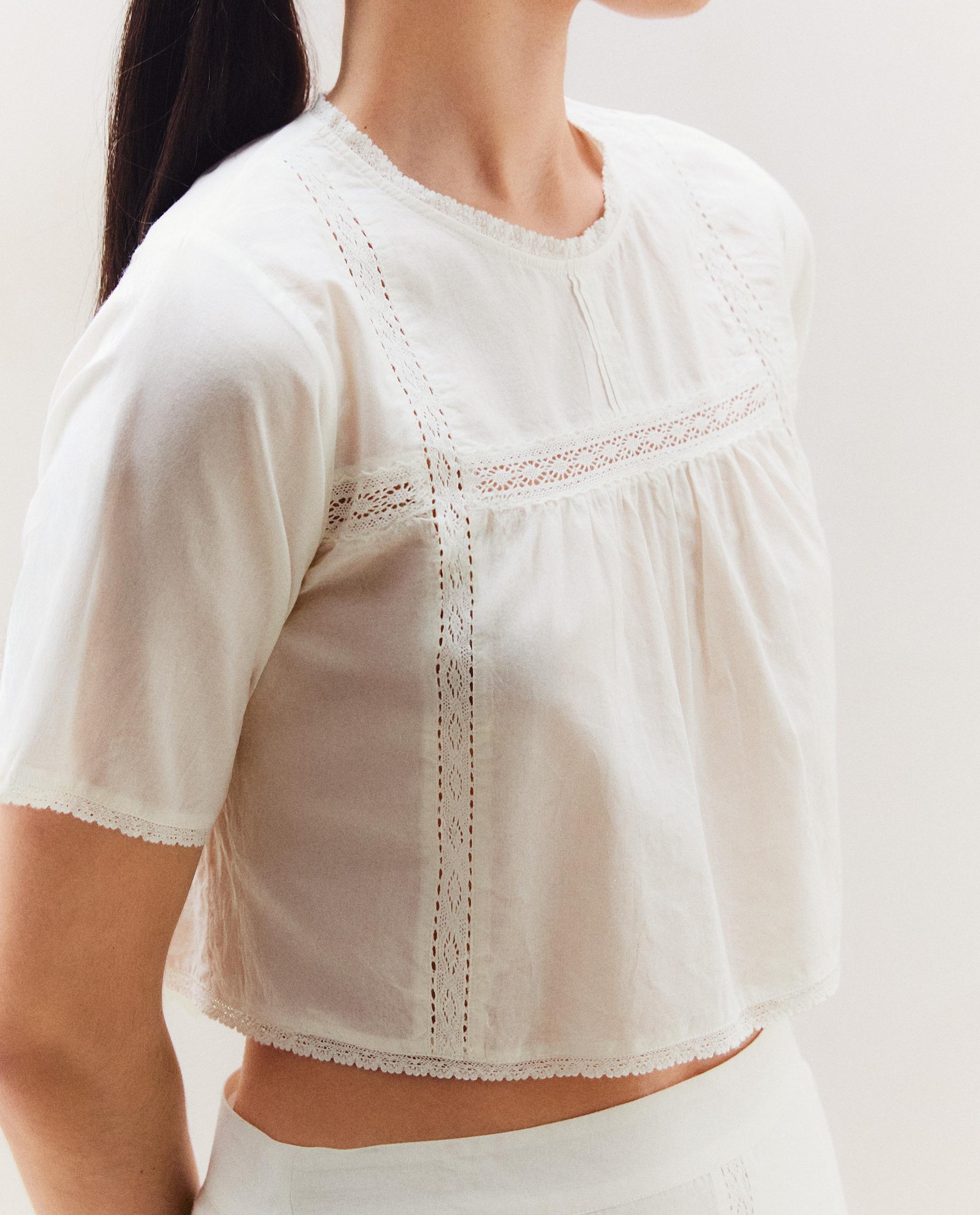 LACE CROP TOP product thumbnail 8