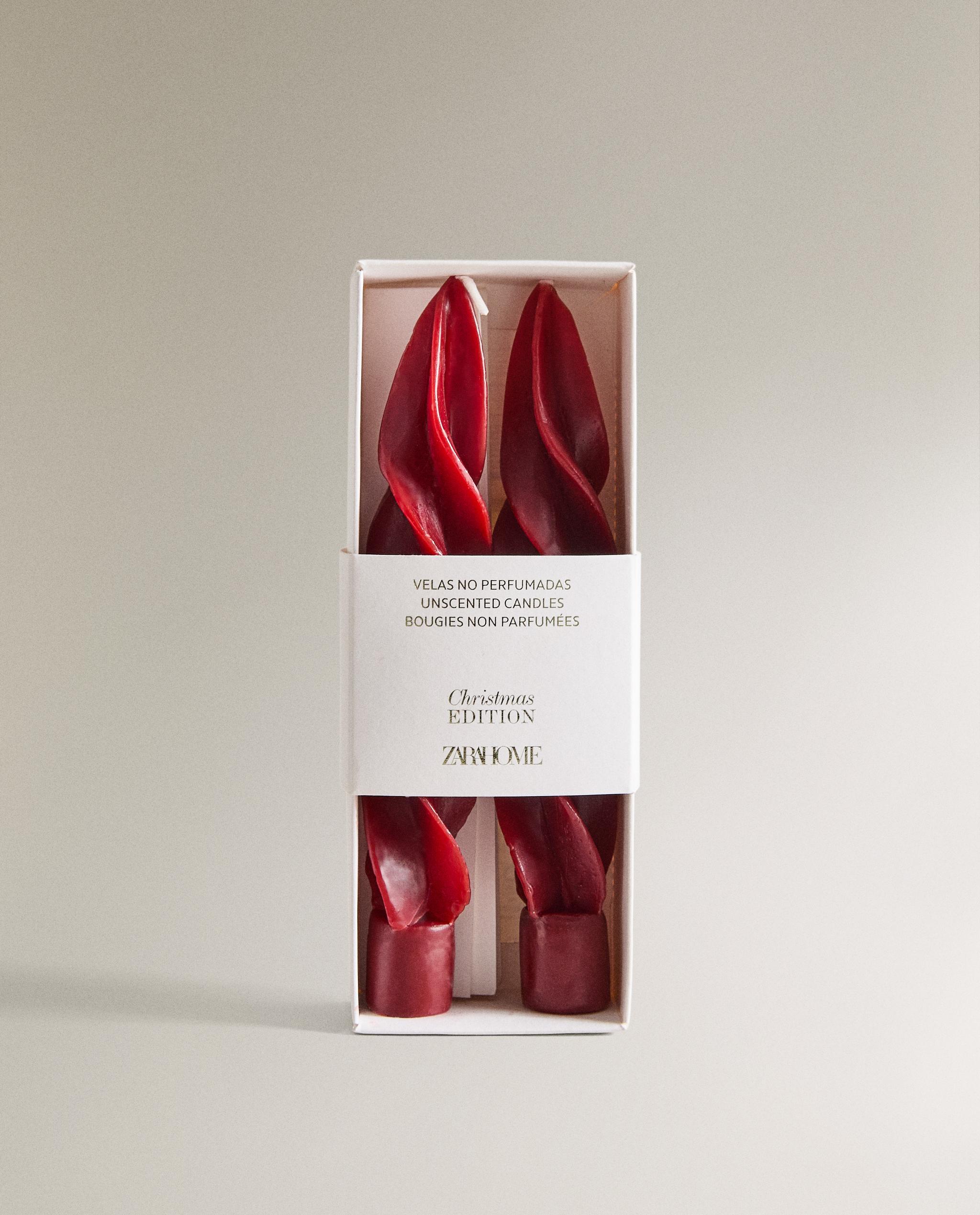 スパイラル クリスマス キャンドル (2個セット) | Zara Home 日本/Japan