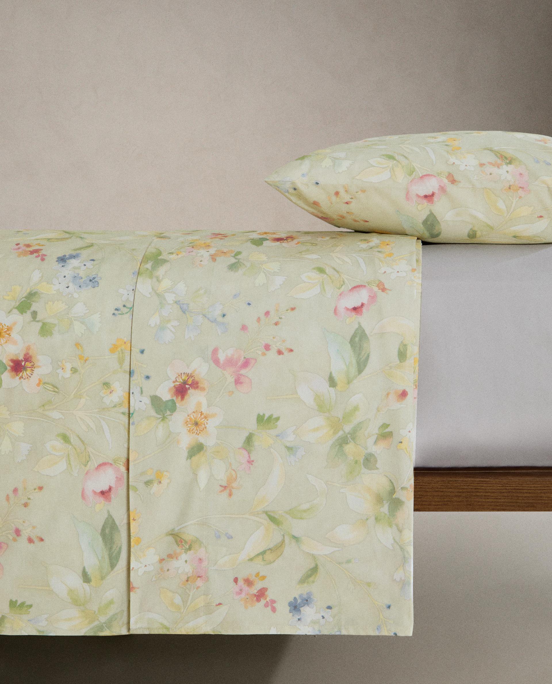 新品 ZARA HOME ザラホーム モザイクフラワー プリント 掛け布団 ZARA HOME - 新品 ZARA HOME ザラホーム モザイクフラワー
