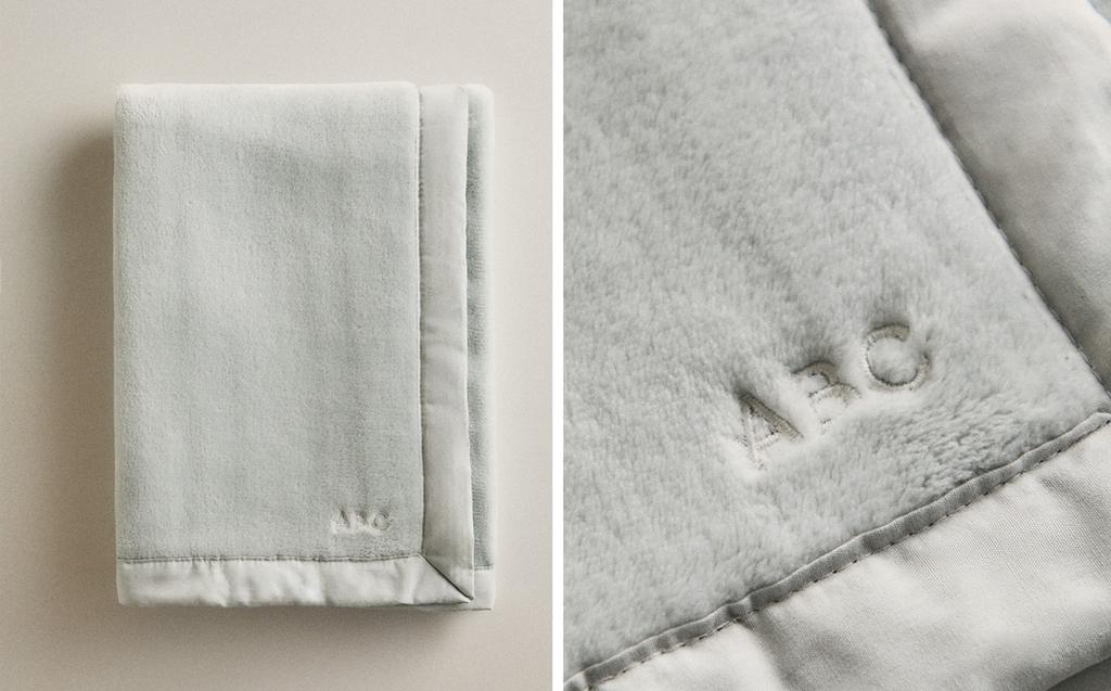 COPERTA PILE NEONATO COTONE COPERTA PILE NEONATO COTONE