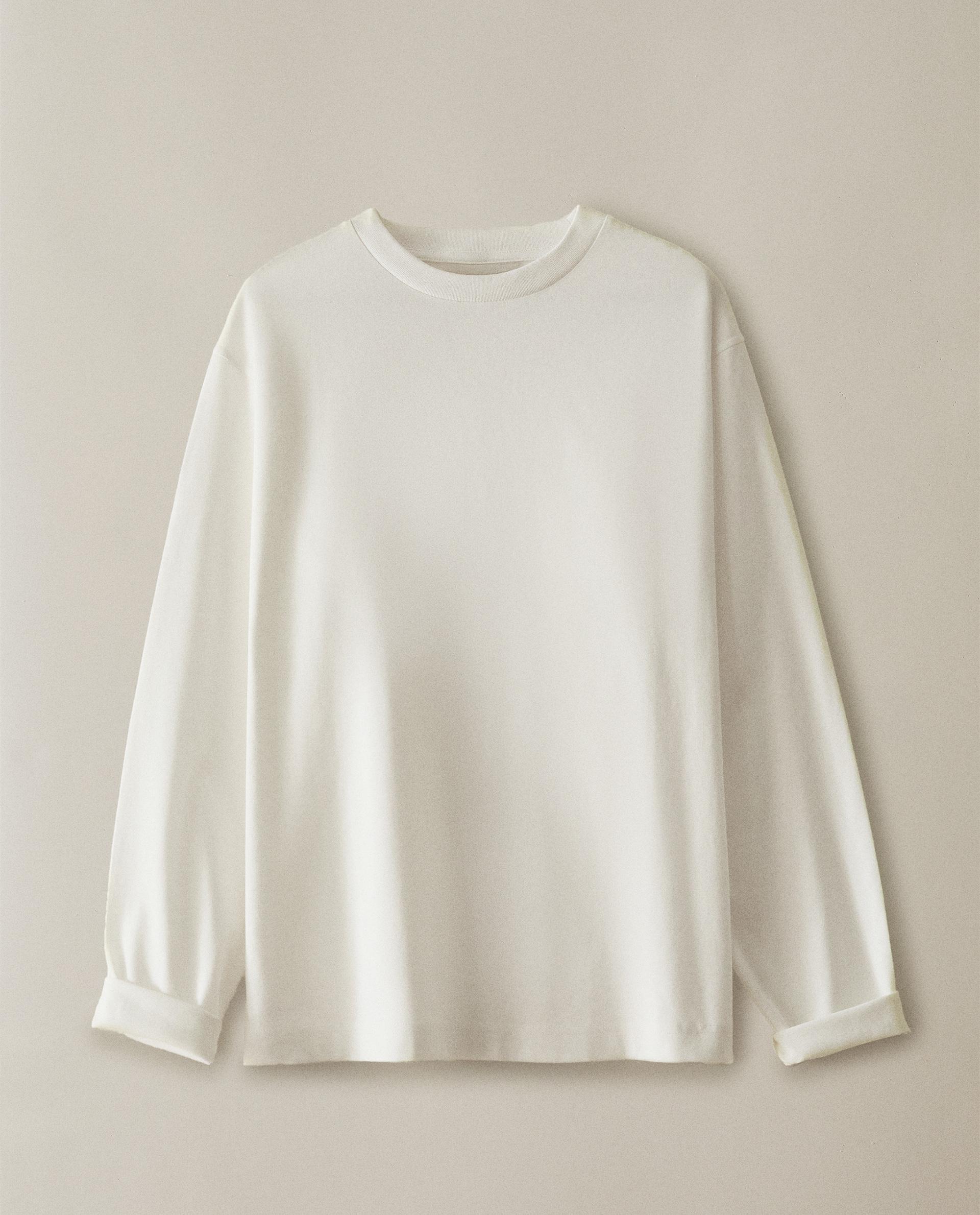 LONG SLEEVE T-SHIRT | Zara Home Canada
