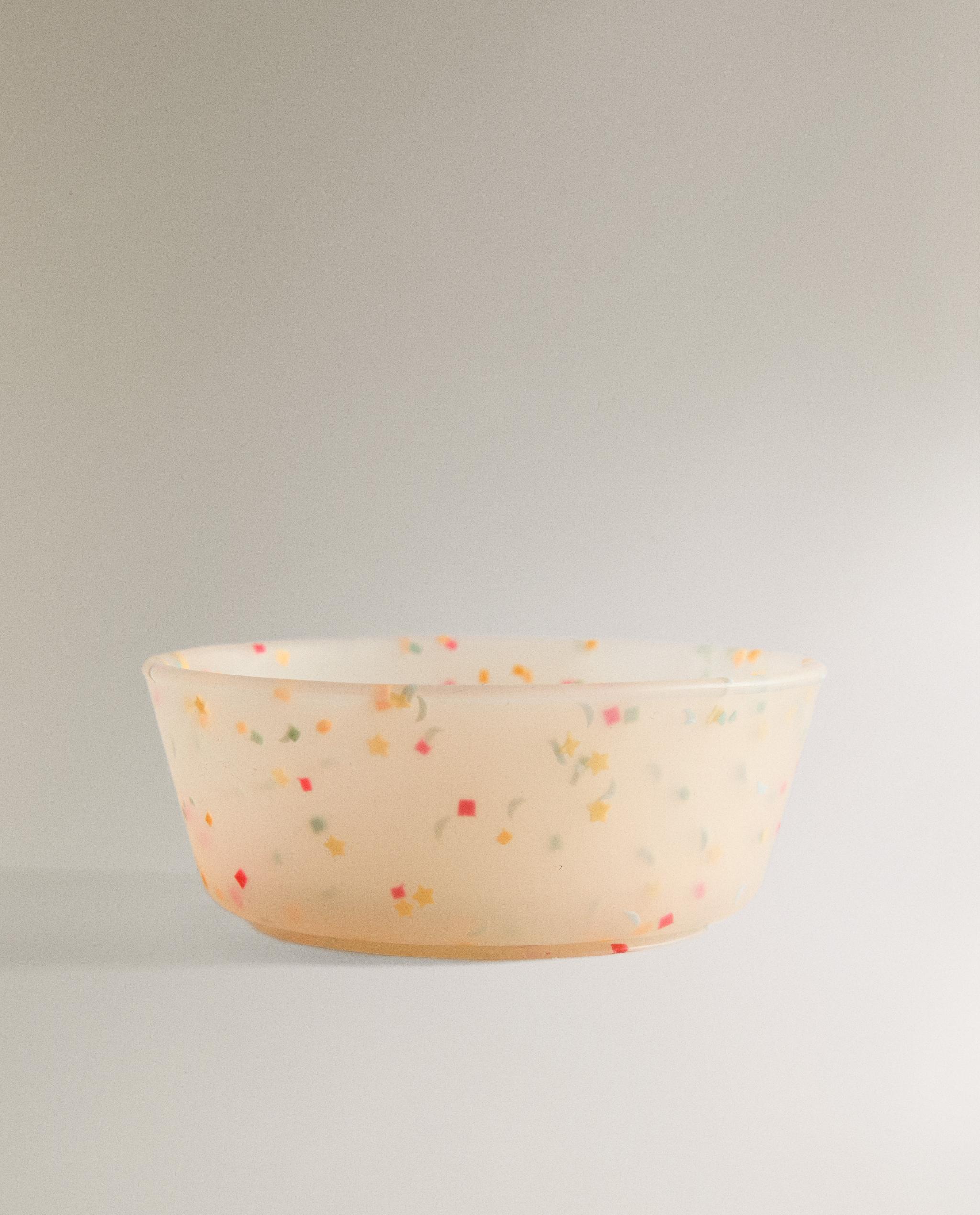 KIDS’ CONFETTI SILICONE DINNER SET product thumbnail 12