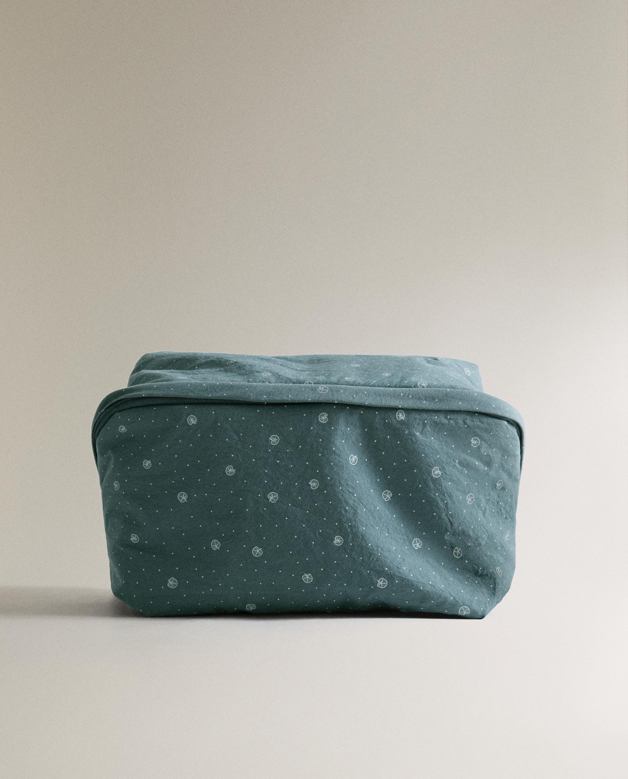 CHILDREN'S LEAF PRINT COTTON WASH BAG product thumbnail 2