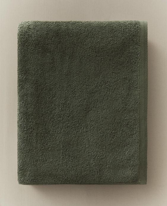 TOALLA BAÑO ALGODÓN RIZO LISA (500 GXM²)