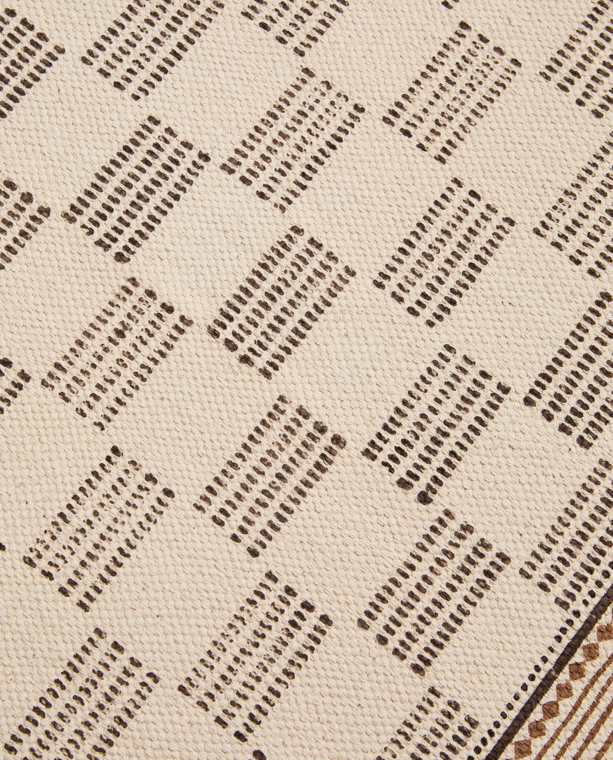 BLOCK PRINT COTTON RUG product thumbnail 10