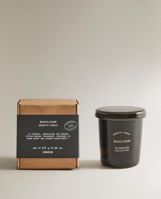 (170 G) BASILICUM SCENTED CANDLE