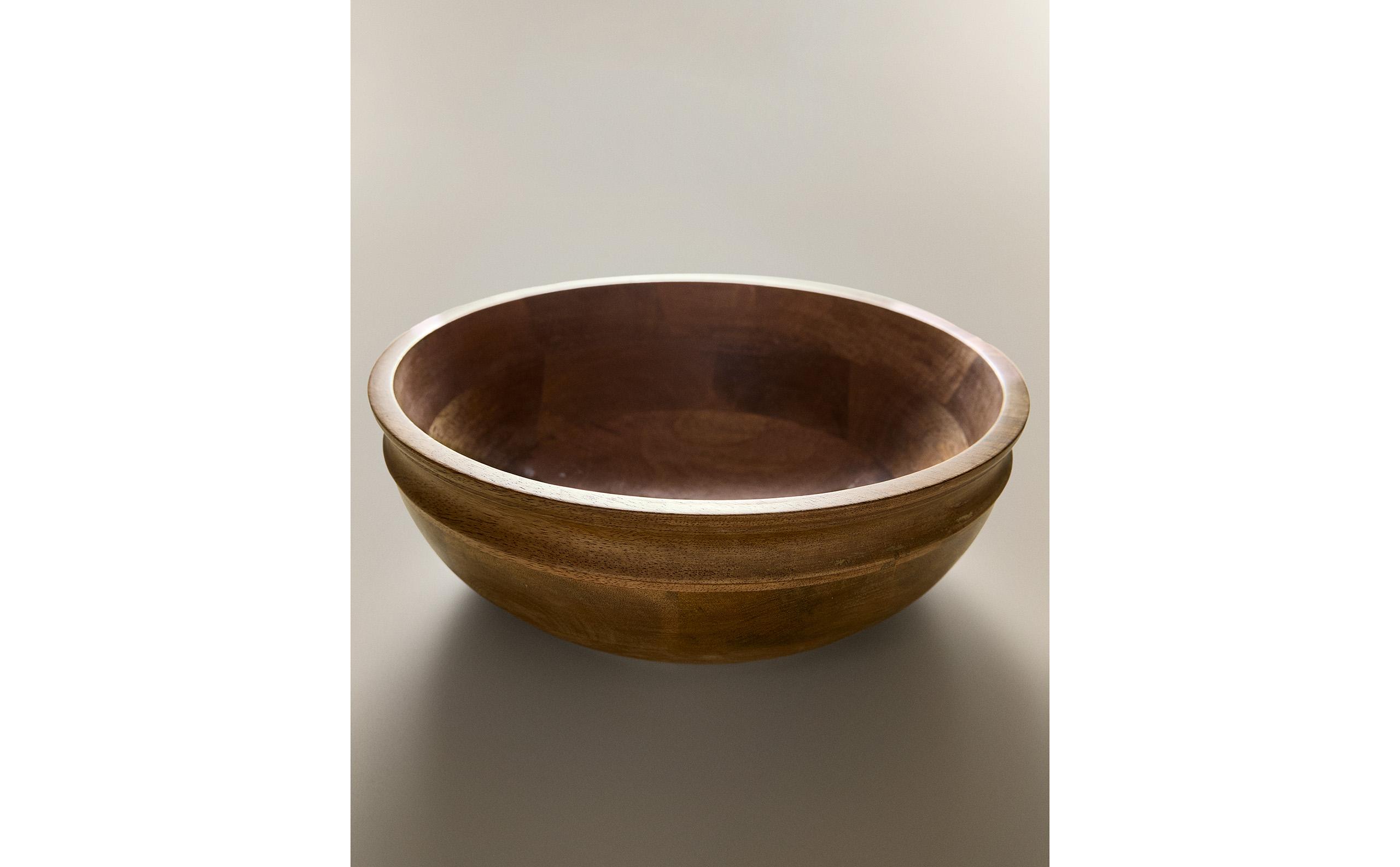 MANGO WOOD SALAD BOWL product thumbnail 3