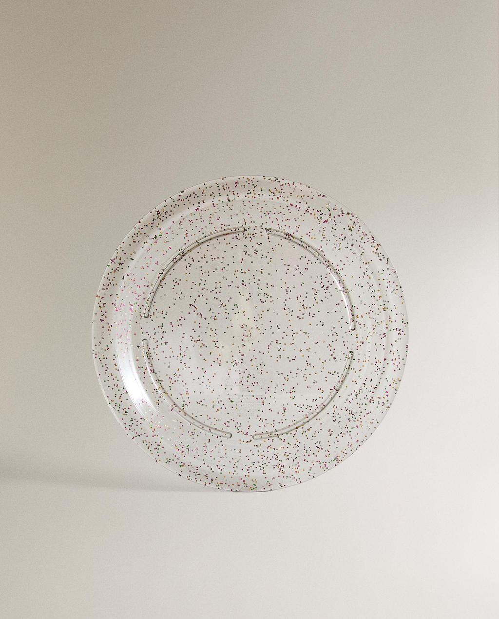 KIDS' TRITAN™ GLITTER PLATE KIDS' TRITAN™ GLITTER PLATE