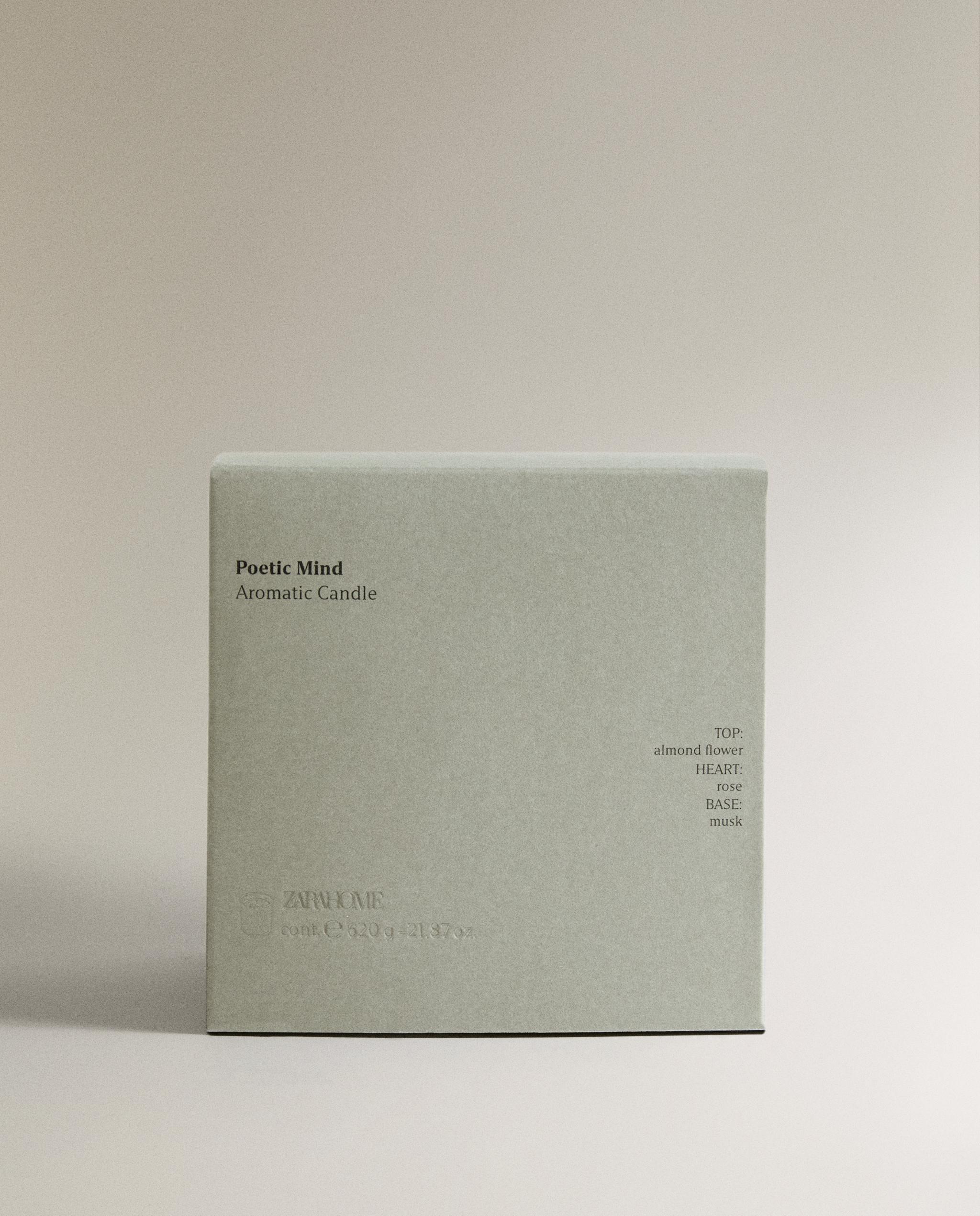 (620 G) POETIC MIND SCENTED CANDLE product thumbnail 7