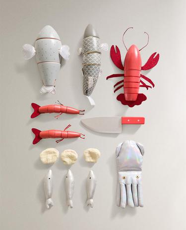 JOUET ENFANT ENSEMBLE DE POISSONNERIE