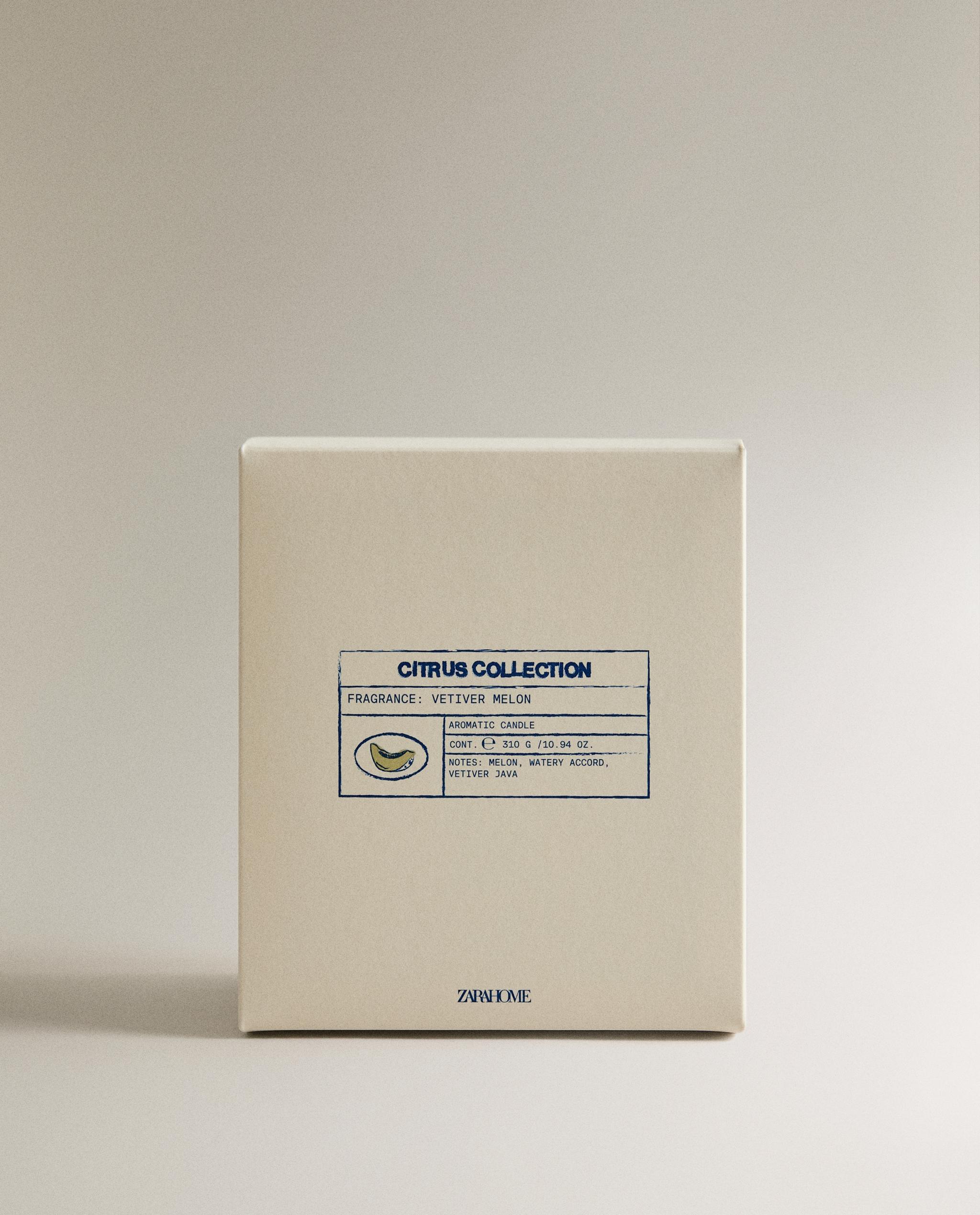 (310 G) VETIVER MELON SCENTED CANDLE product thumbnail 4