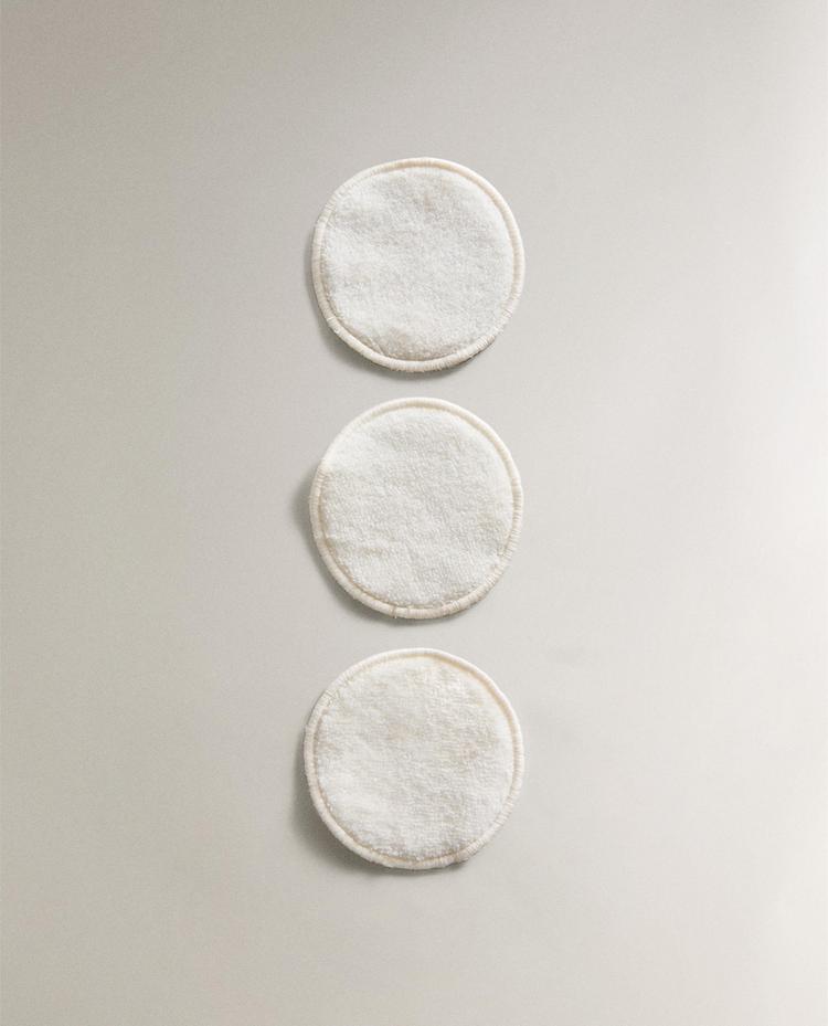 KOMPLET VIŠEKRATNIH JASTUČIĆA ZA SKIDANJE ŠMINKE (PAKOVANJE OD 3 KOM.)