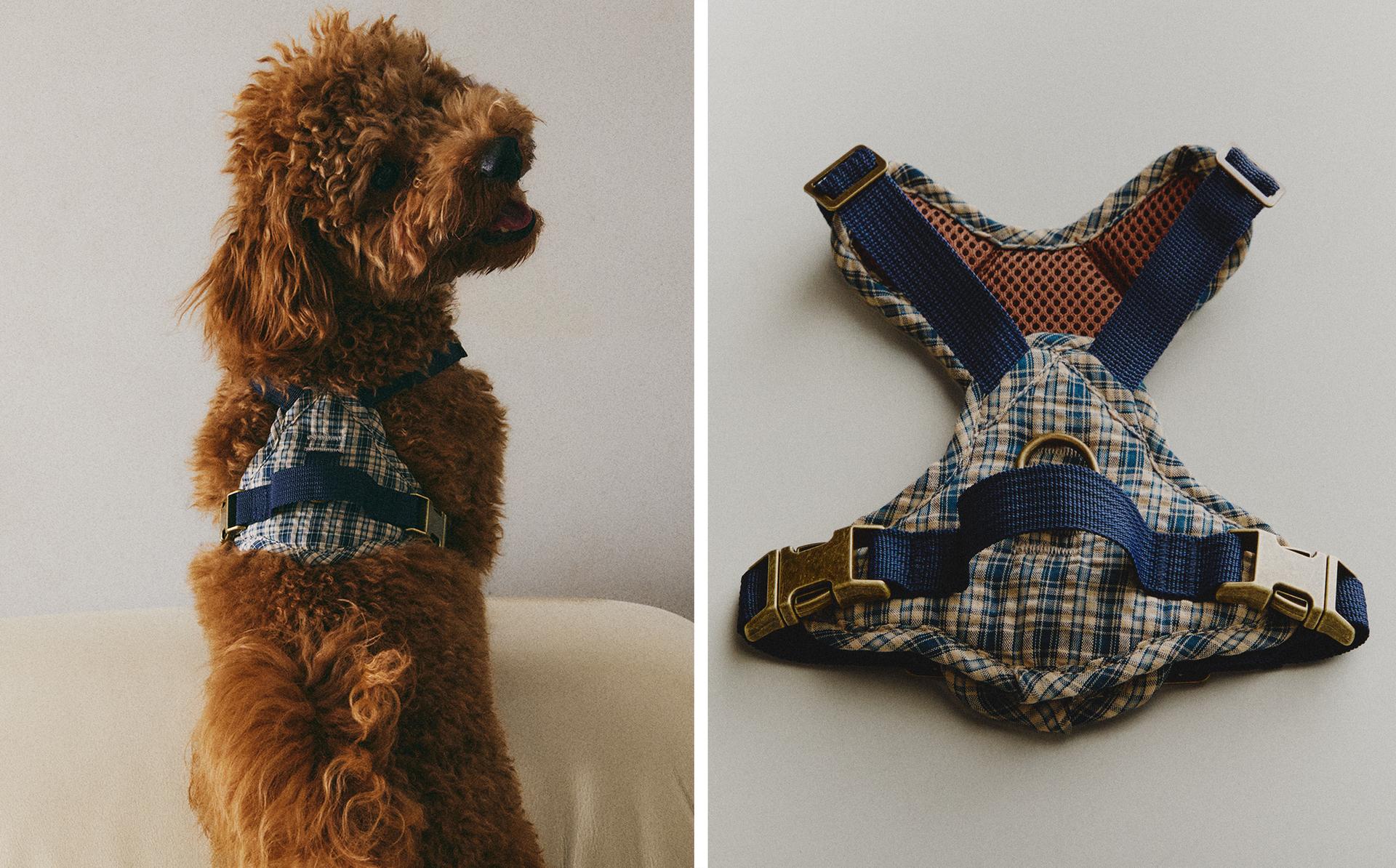 GINGHAM PET HARNESS GINGHAM PET HARNESS