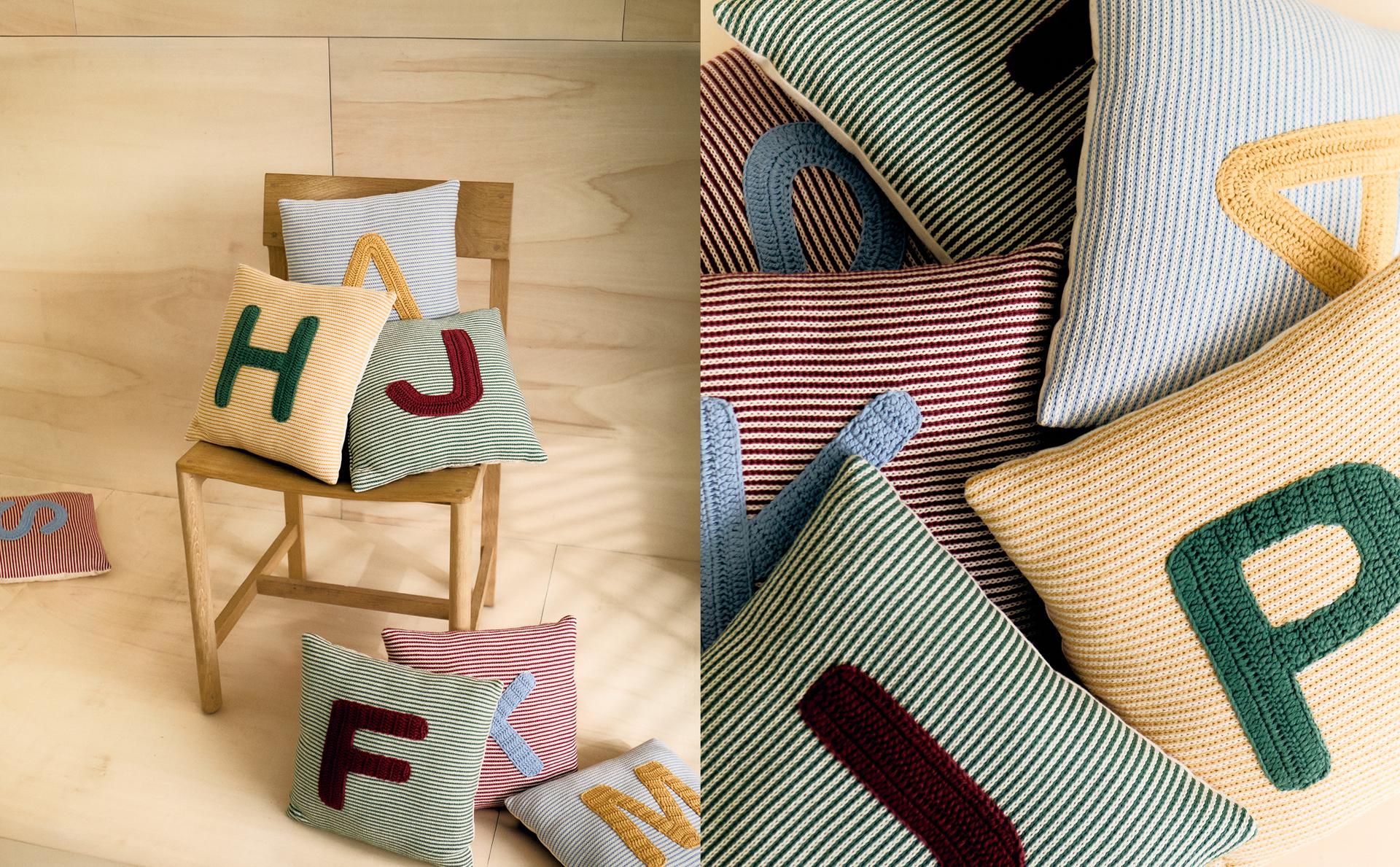 KIDS’ LETTER CUSHIONS