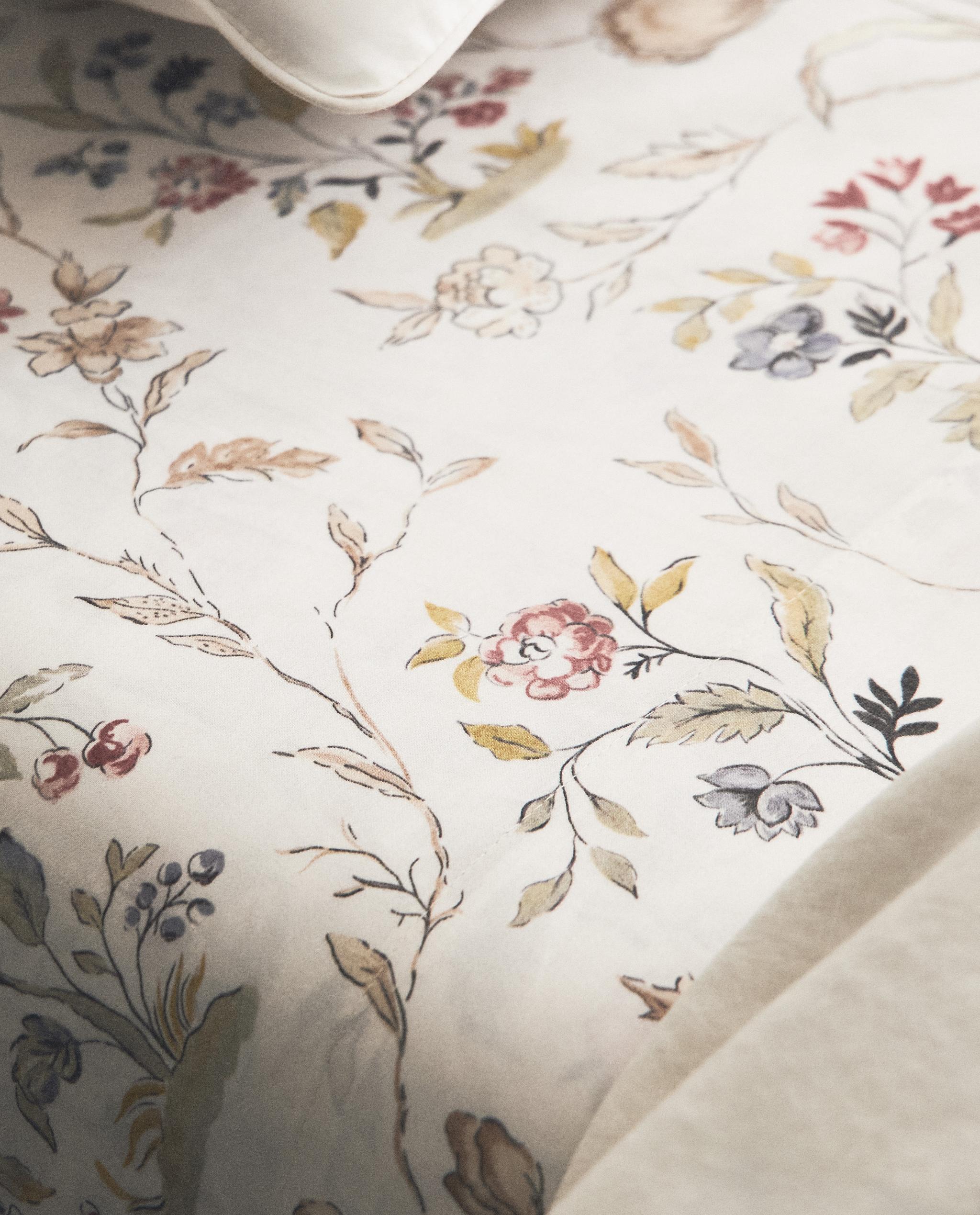 FLORAL SATEEN FLAT SHEET product thumbnail 5