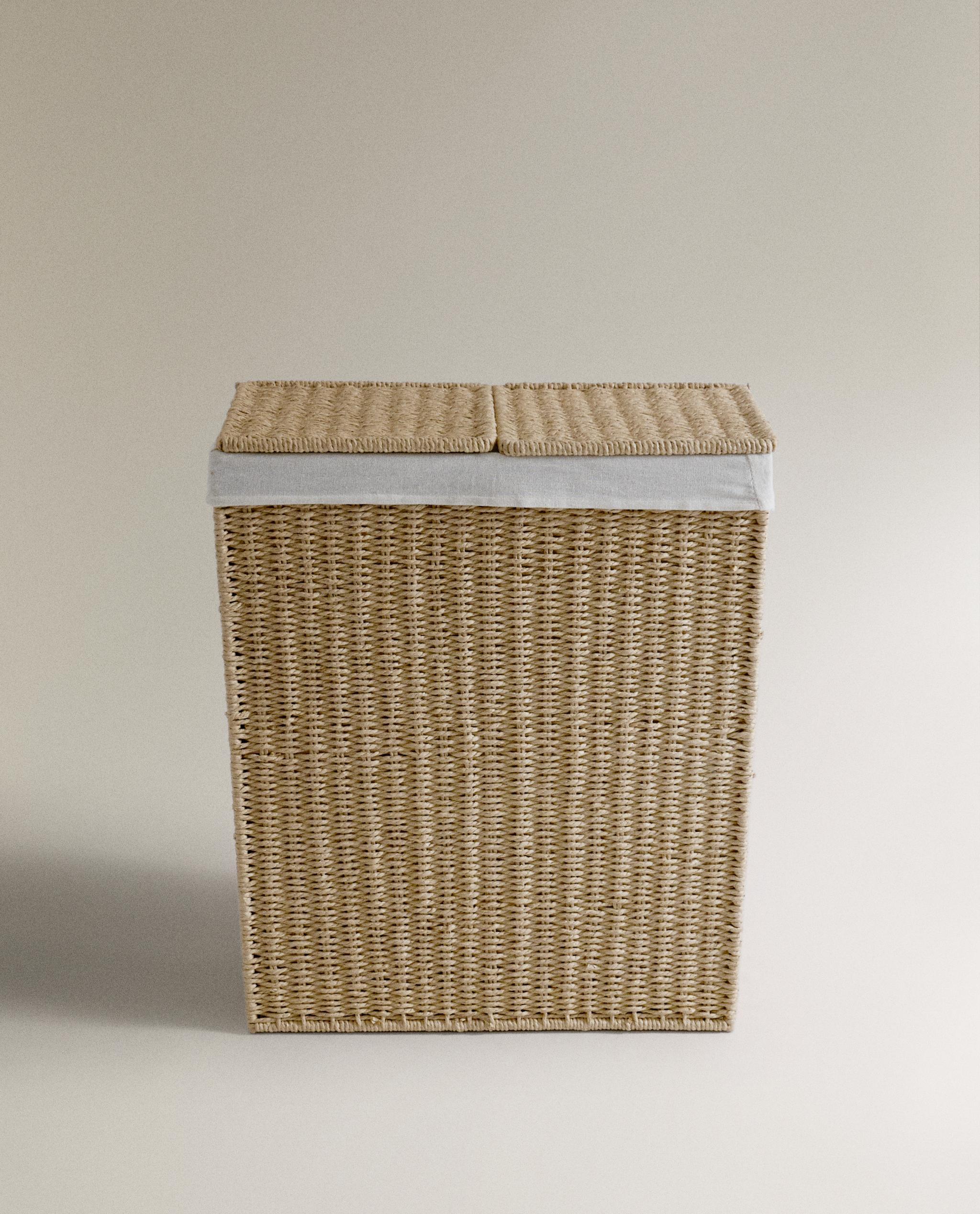 LAUNDRY BASKET WITH TWO COMPARTMENTS product thumbnail 14