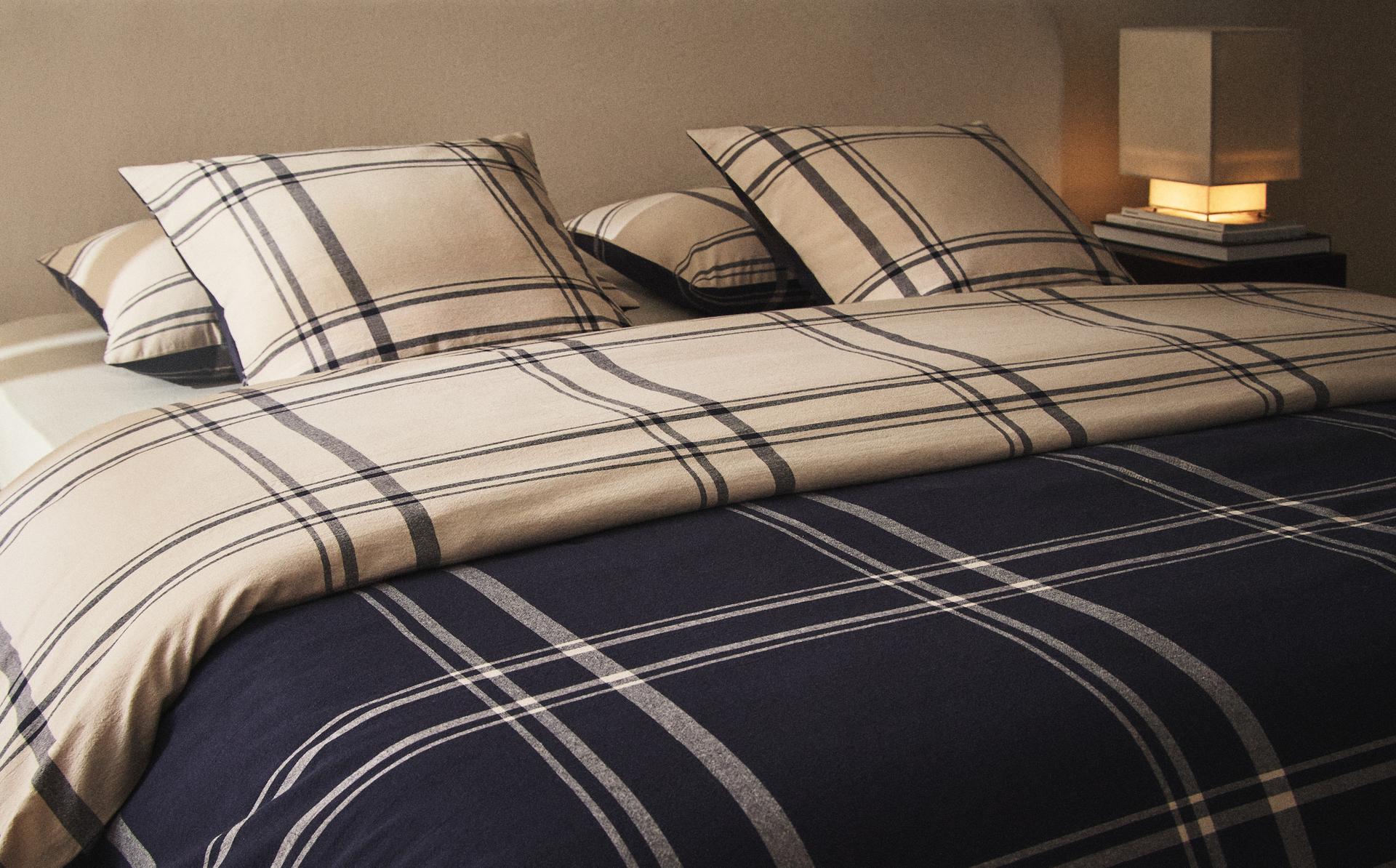 FUNDA NÓRDICA CUADROS REVERSIBLE FUNDA NÓRDICA CUADROS REVERSIBLE