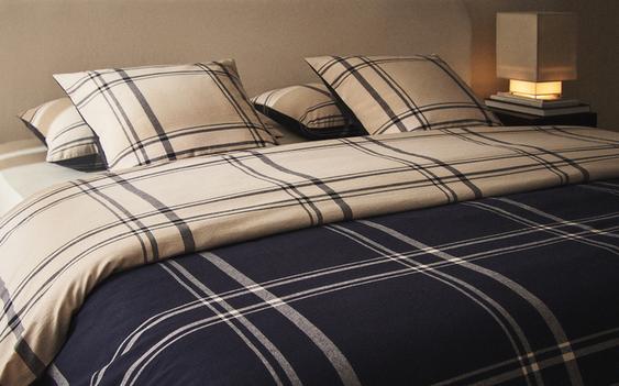 FUNDA DE DUVET CUADROS REVERSIBLE FUNDA DE DUVET CUADROS REVERSIBLE