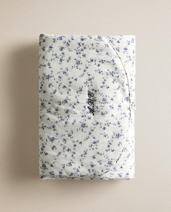 BABY BLUE FLOWER CHANGING MAT BABY BLUE FLOWER CHANGING MAT