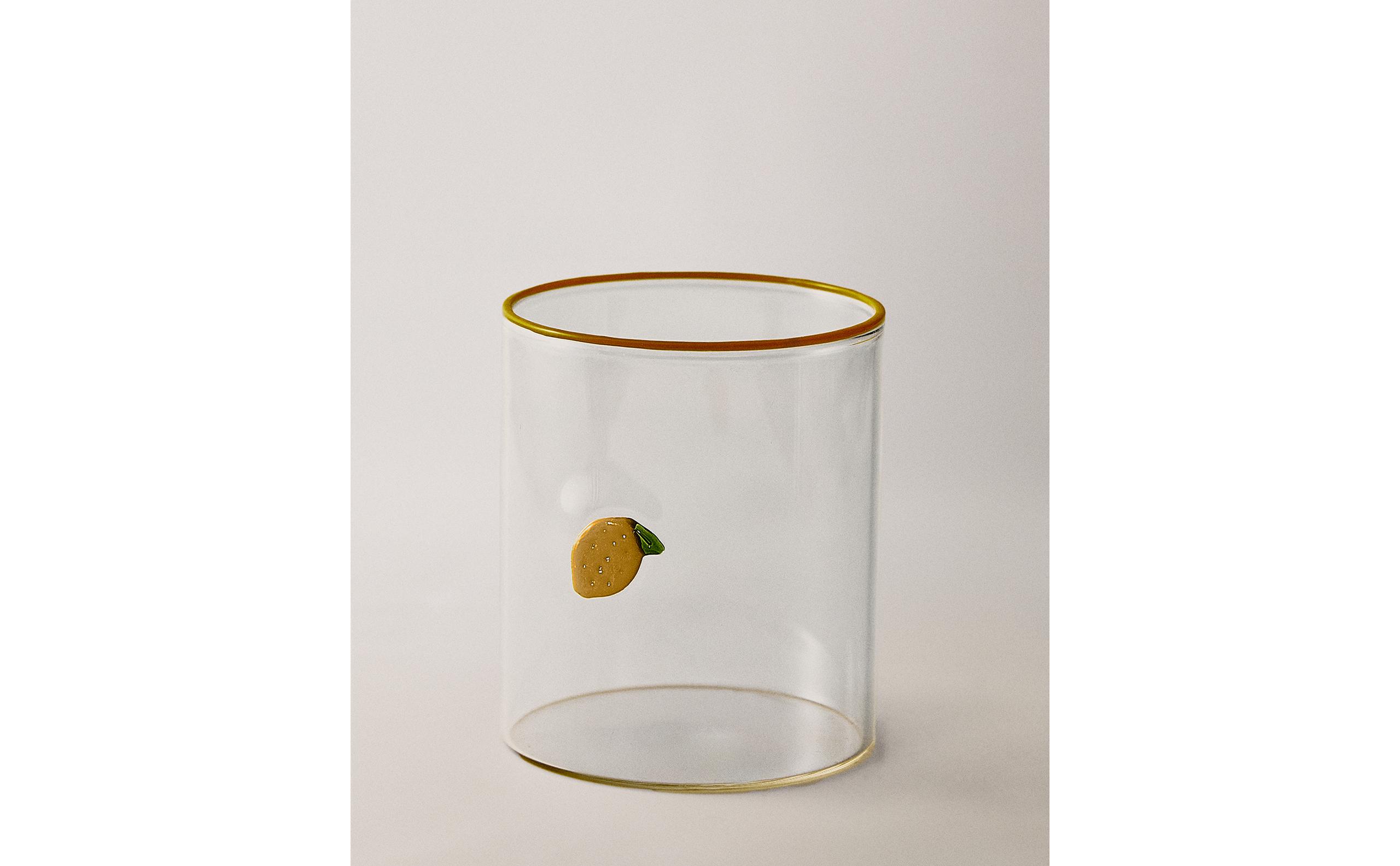 BOROSILICATE GLASS FRUIT TUMBLER